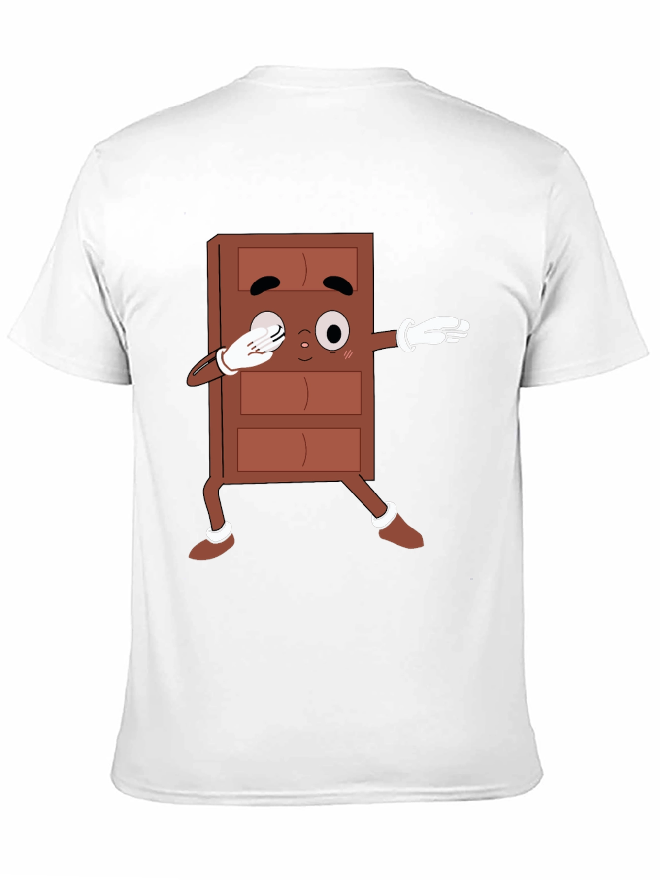 Black Chocolate Dab T-Shirt - Funny Cartoon Tee view 11