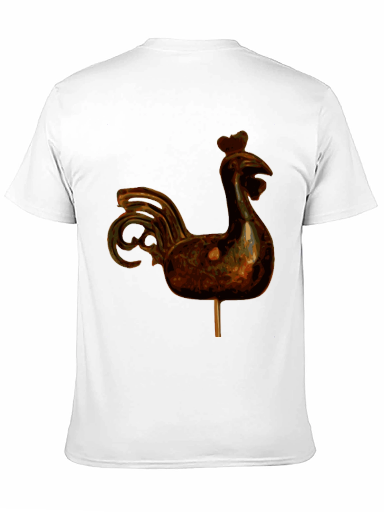 Rooster Lollipop Graphic T-Shirt - 11