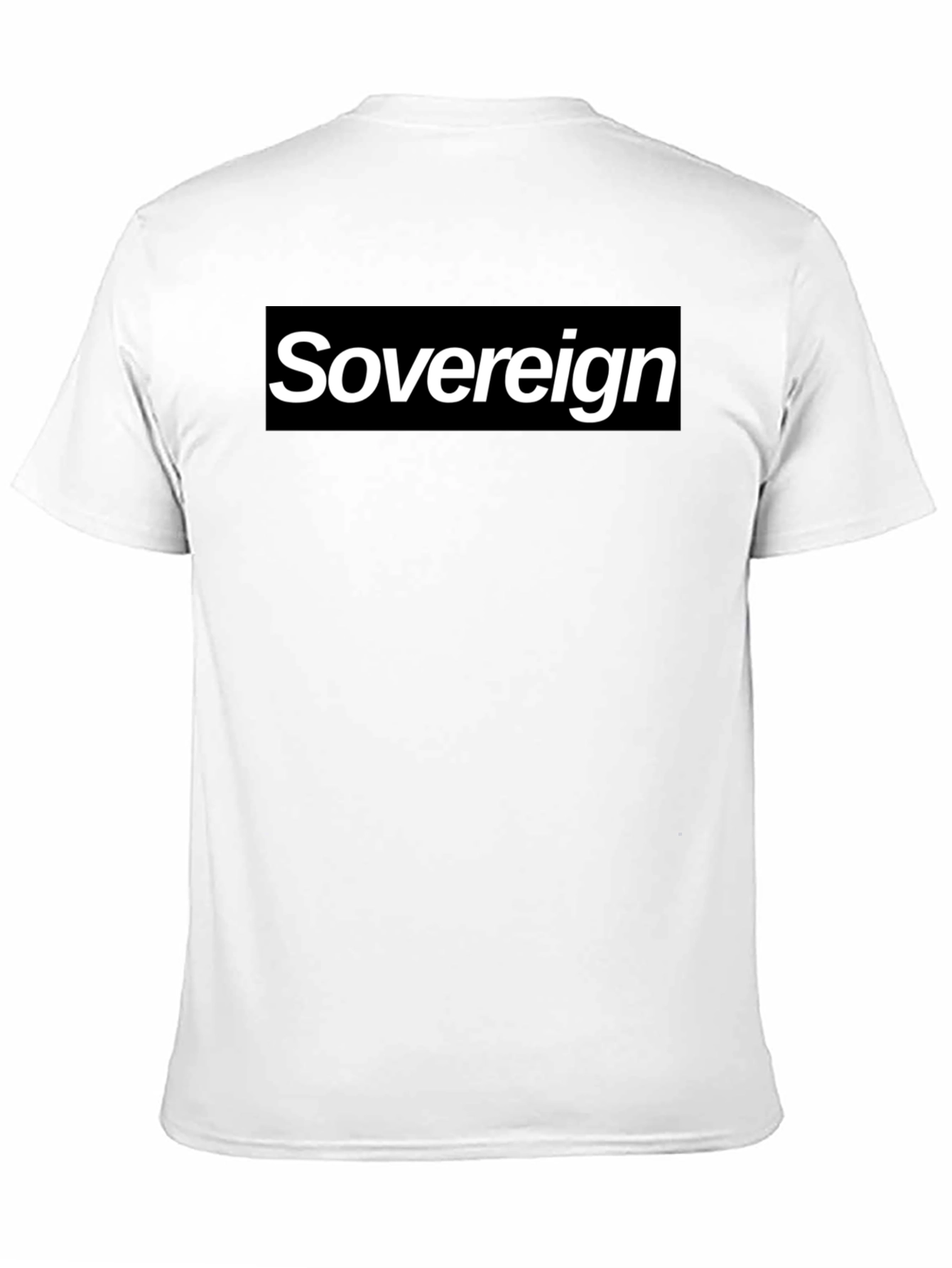 Black Sovereign Graphic Tee - Black Cotton Blend view 11
