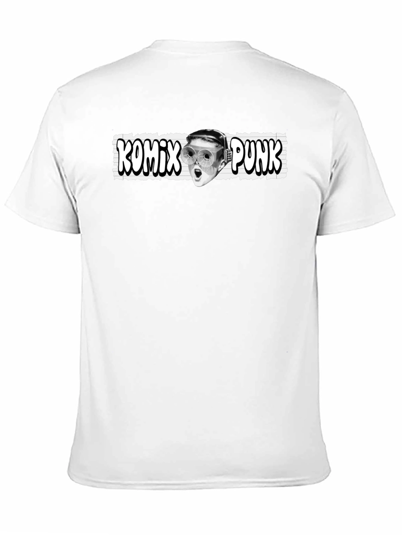 Black Komix Punk Graphic Tee - Black view 11