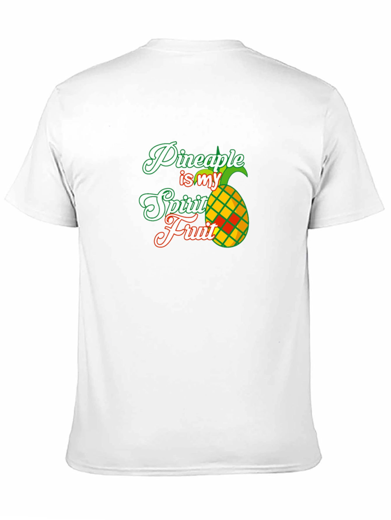Black Pineapple Spirit Fruit T-Shirt view 11