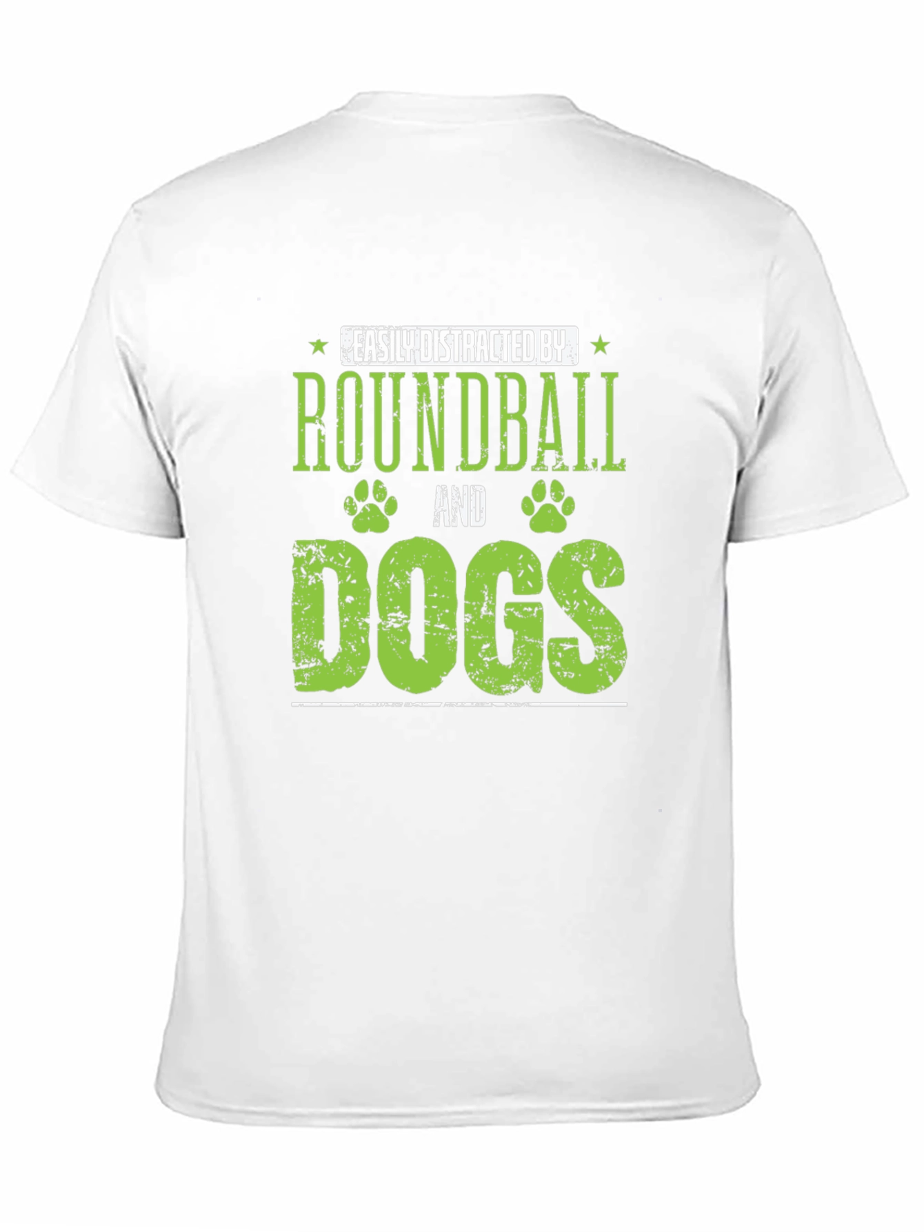 Roundball and Dogs Graphic Tee - 11