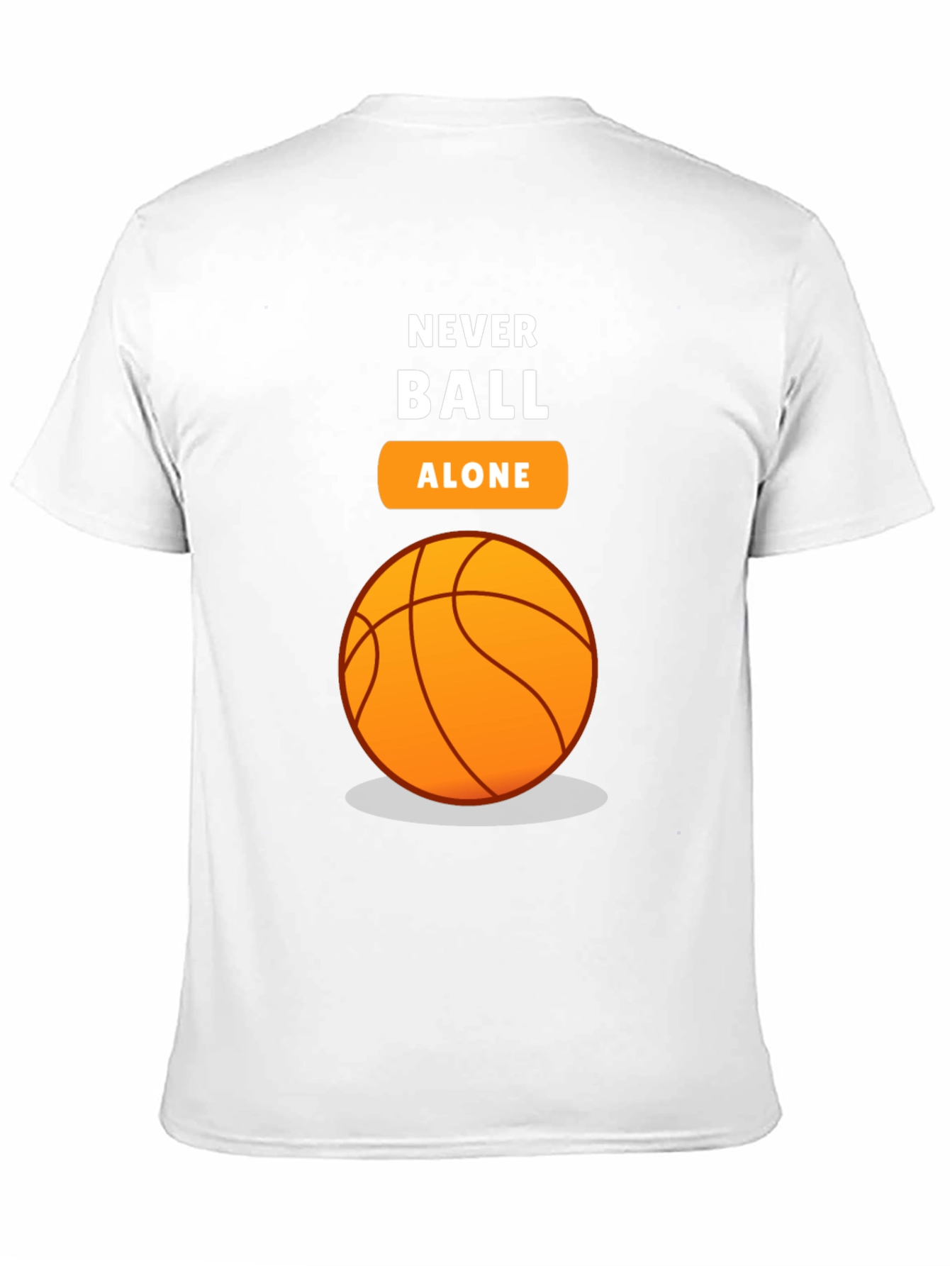 Black Never Ball Alone Graphic T-Shirt view 11
