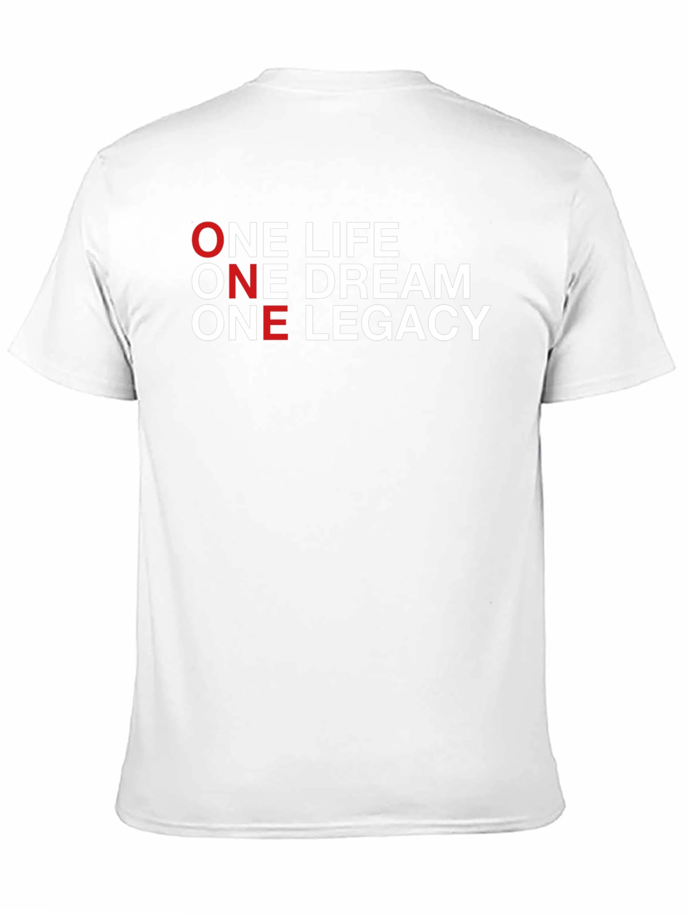 Black One Life, One Dream, One Legacy Graphic Tee view 11