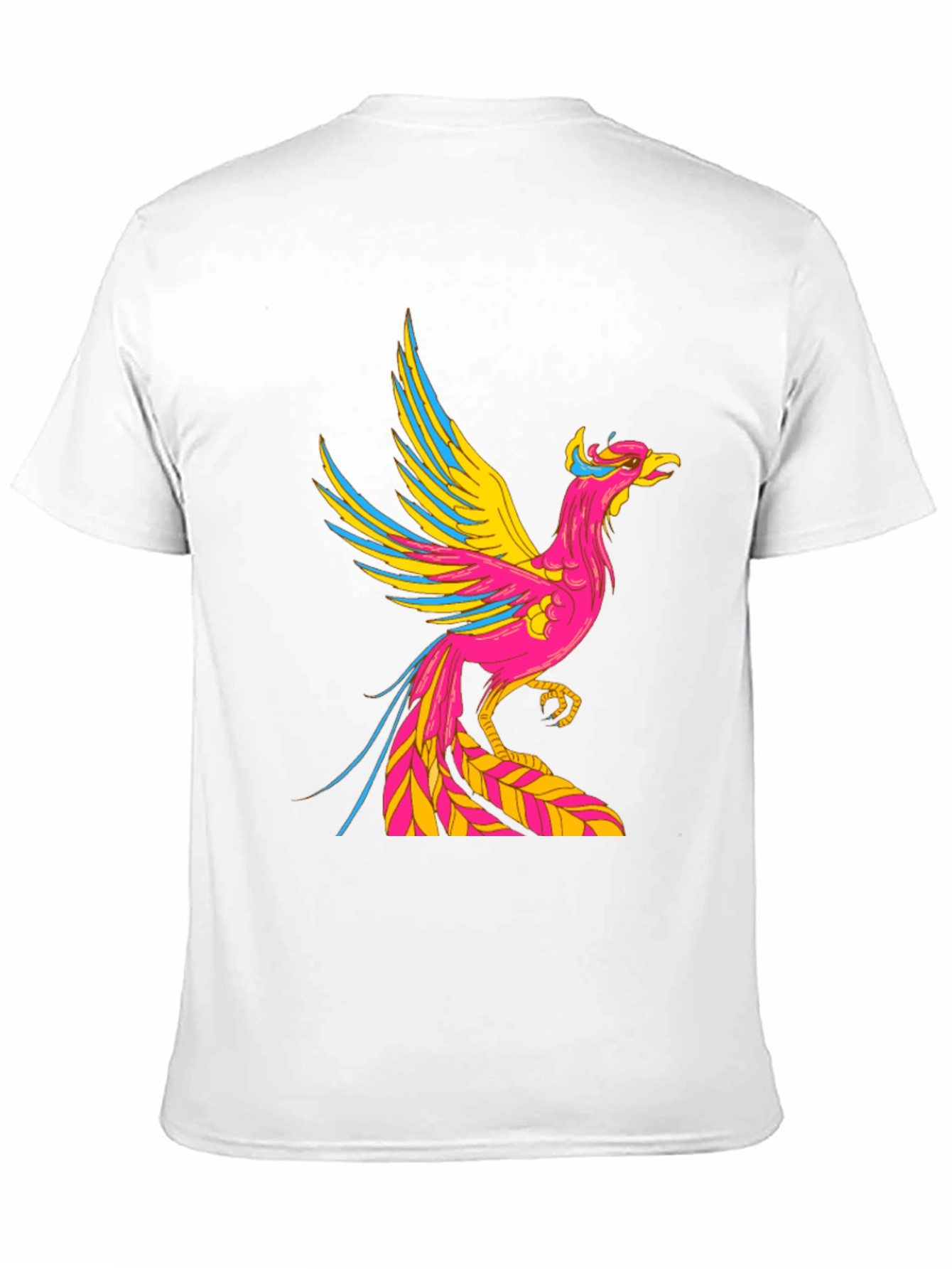 Black Phoenix Graphic Black T-Shirt view 11