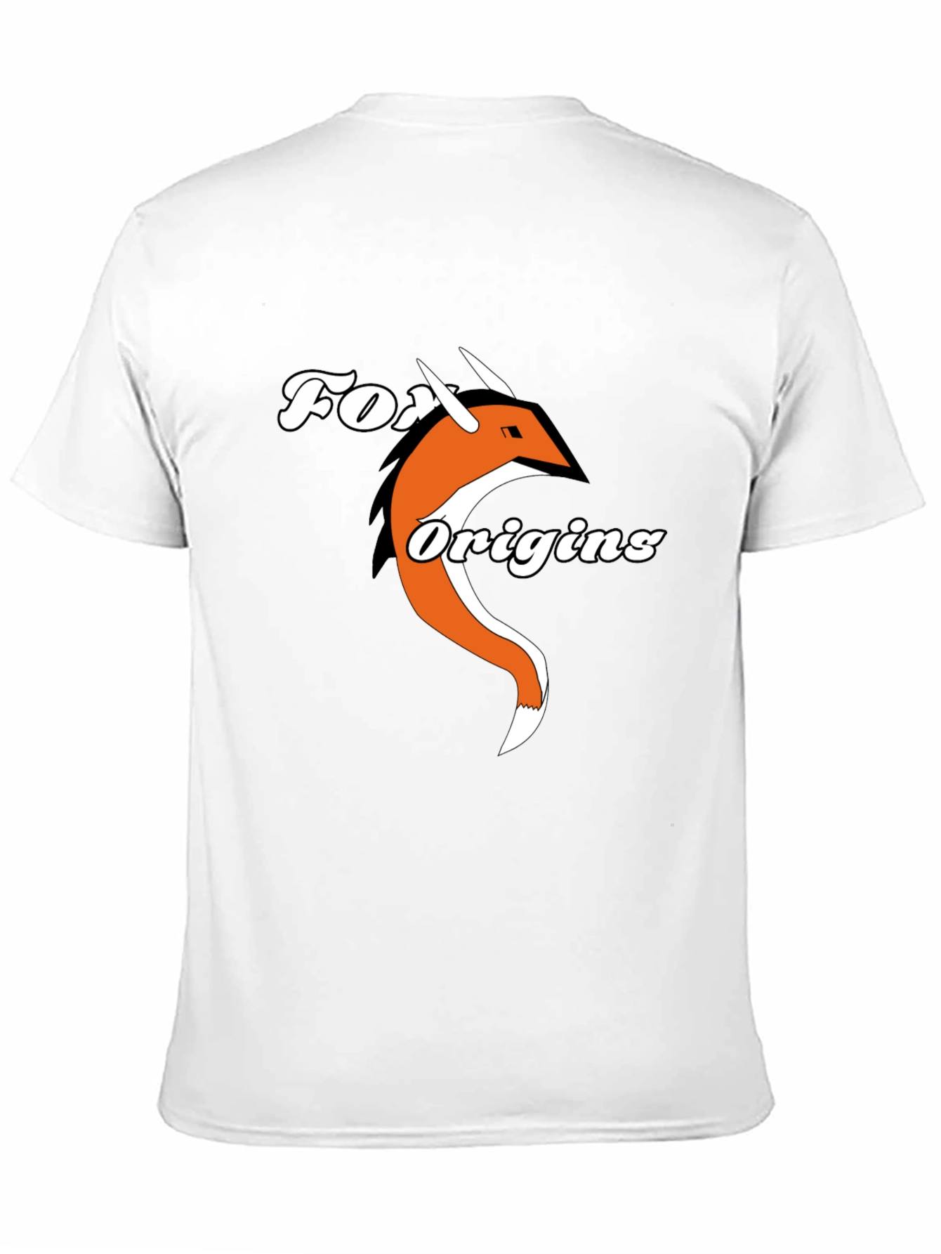 Black Fox Origins Graphic T-Shirt - Cool Animal Tee view 11