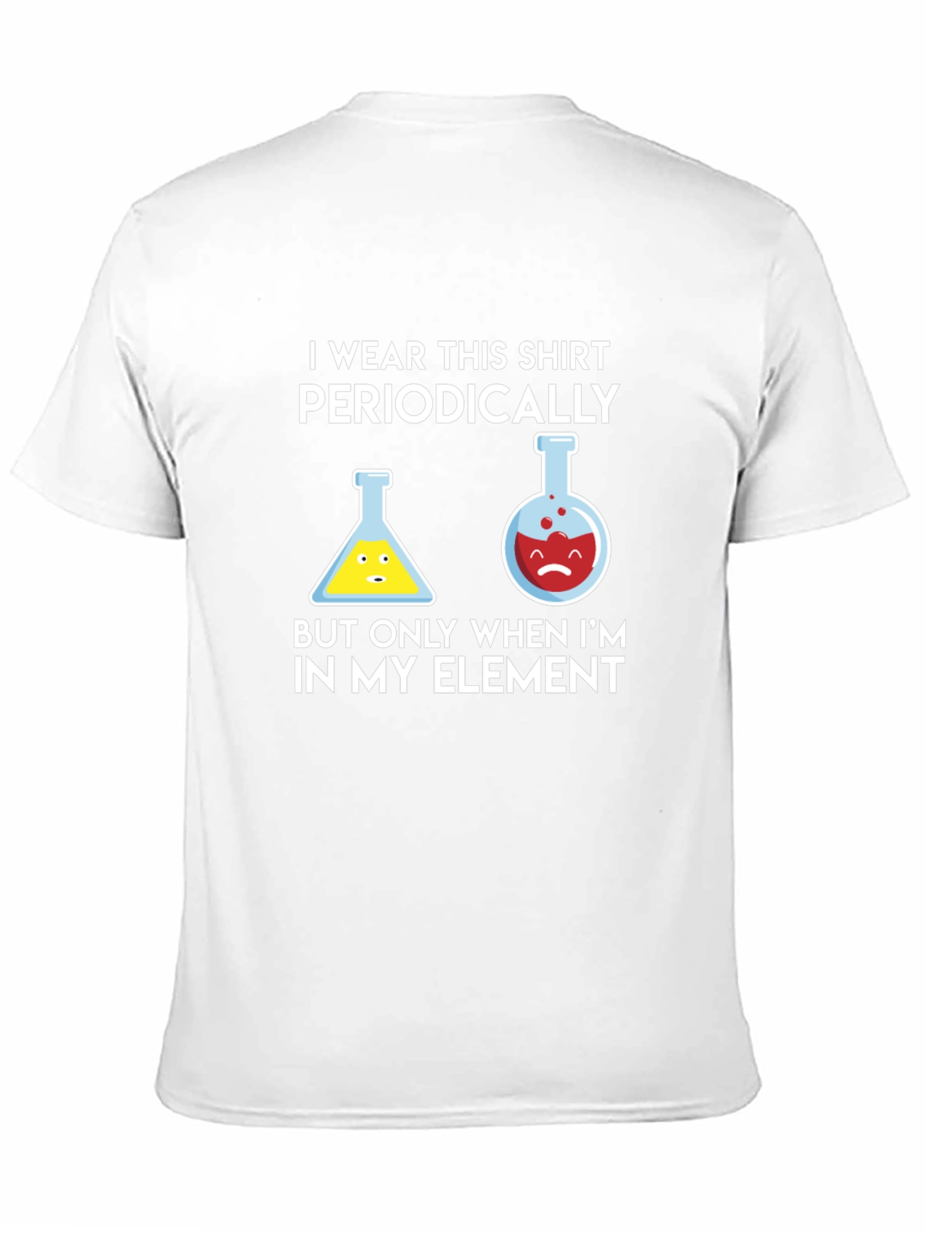 Black Periodic Table Humor T-Shirt Chemistry Science Tee view 11