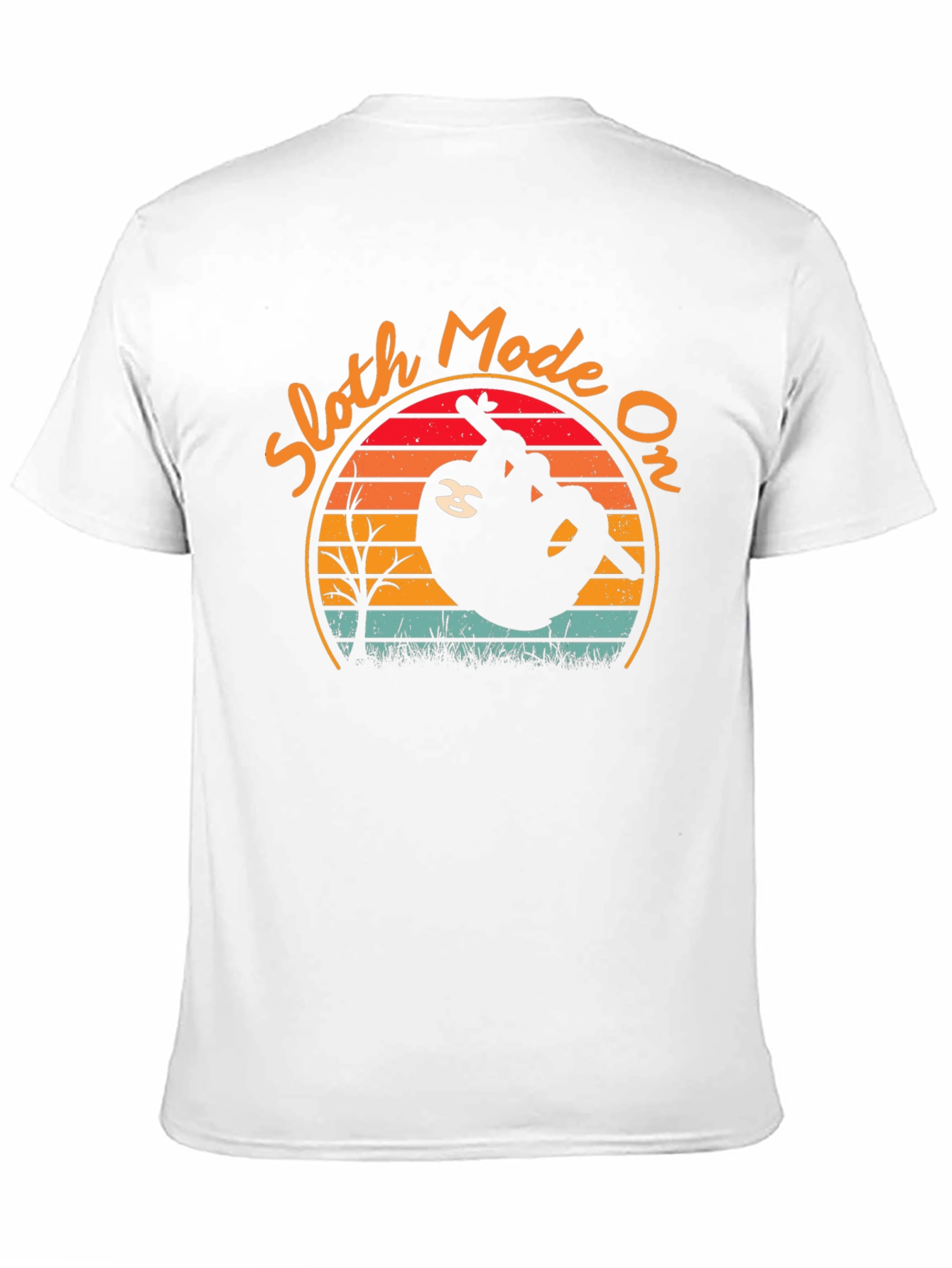 Black Sloth Mode On T-Shirt - Relaxed Style view 11