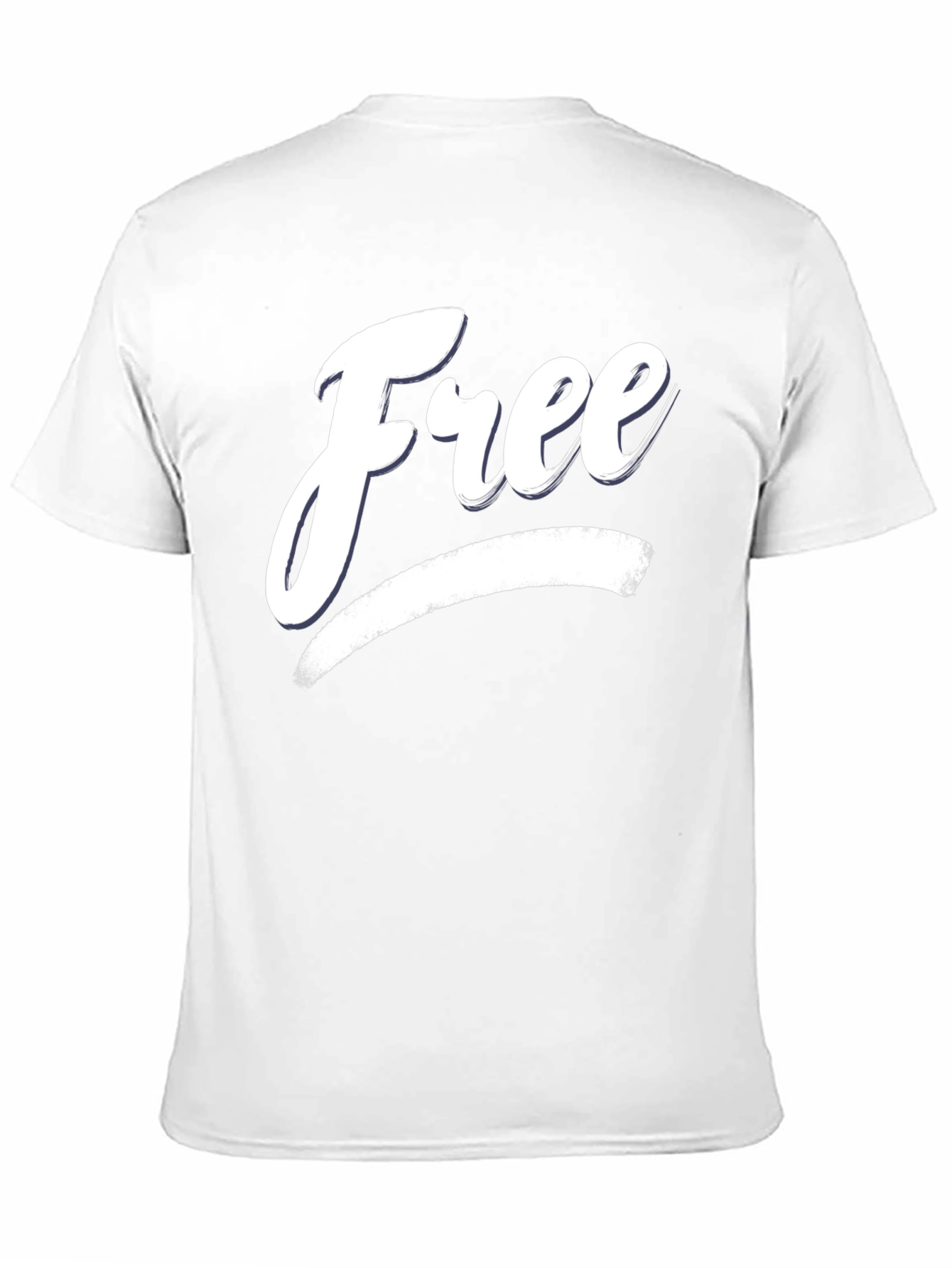 Black Free T-Shirt - Stylish Black Cotton Blend Tee view 11