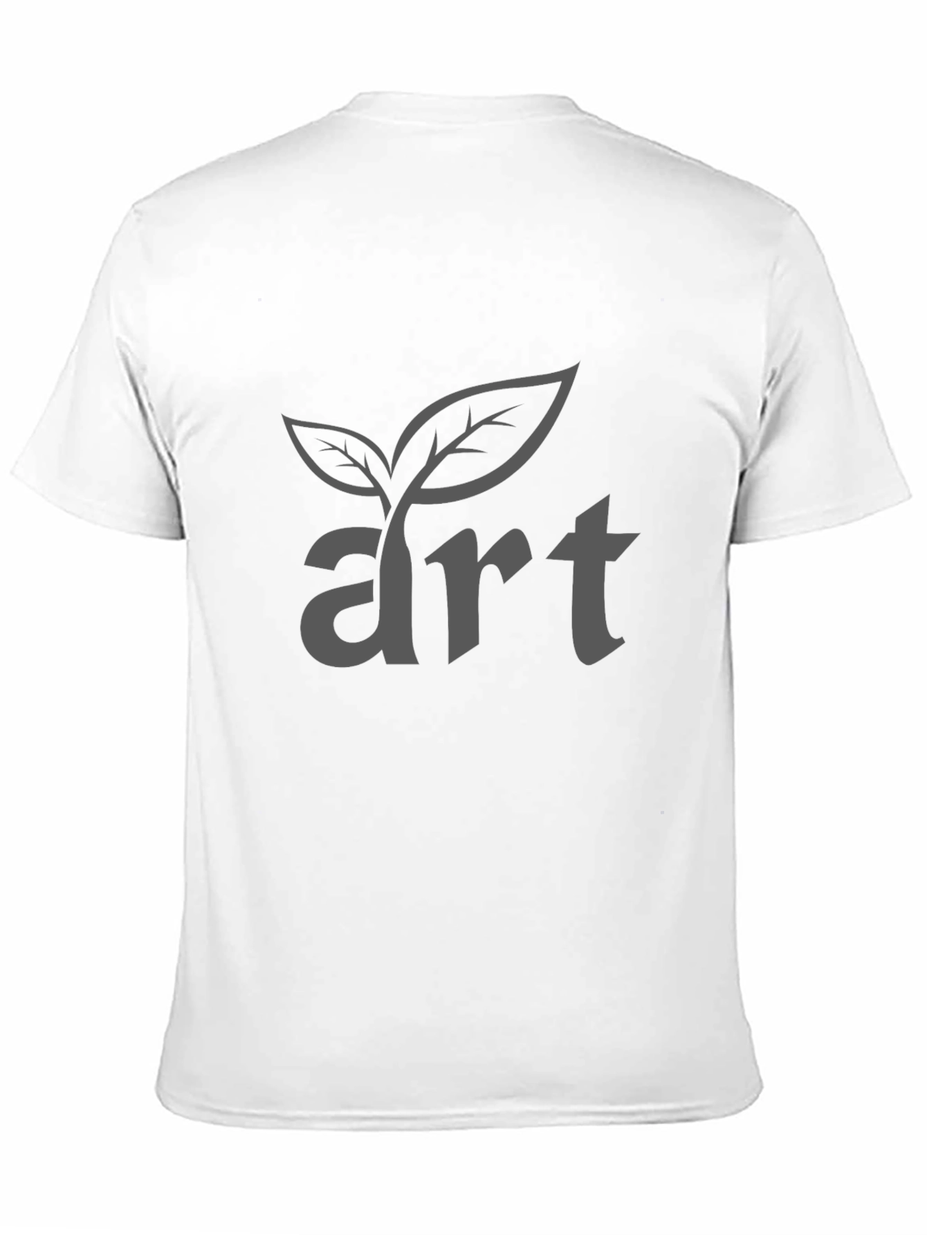 Black Nature Art T-Shirt - Eco-Friendly Design view 11