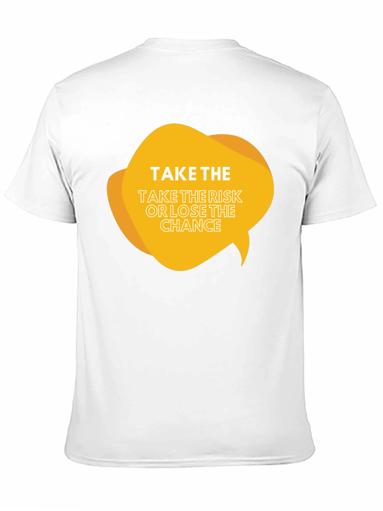 Black Risk Taker Graphic Tee - Black Cotton Blend Shirt view 11