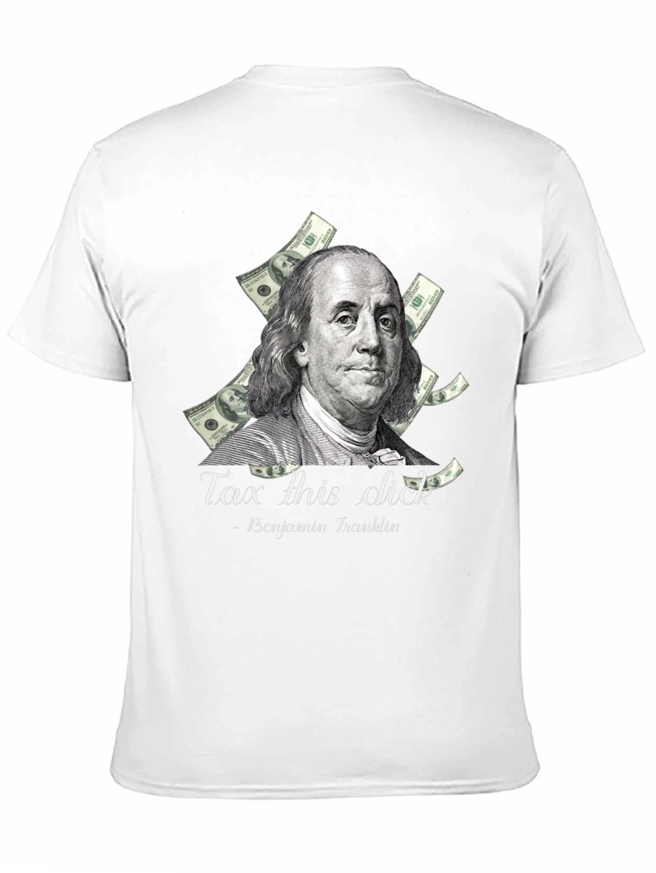 Black Tax This Dick Benjamin Franklin Graphic Tee view 11