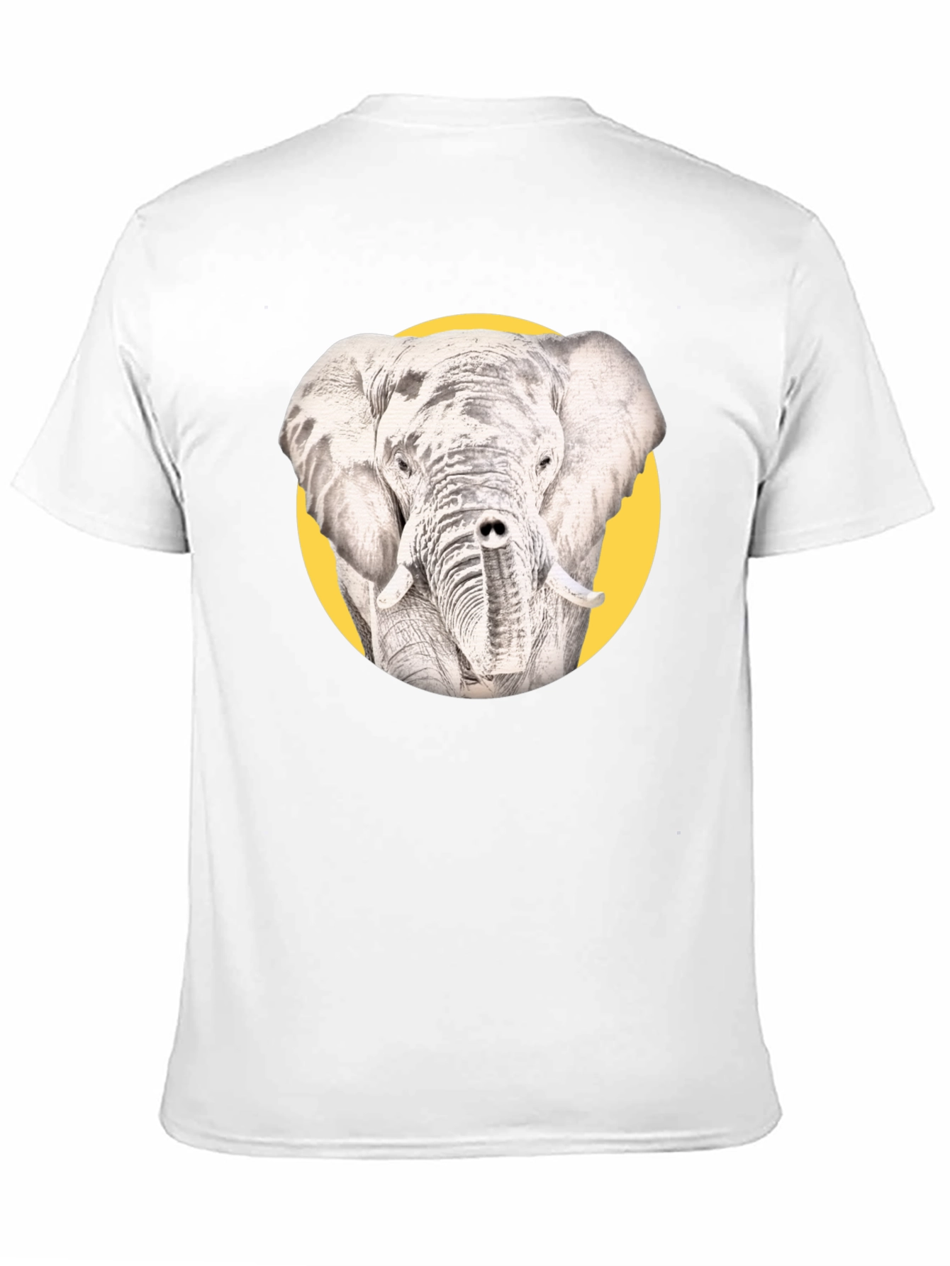 Black Elephant Graphic T-Shirt - Unique Design view 11