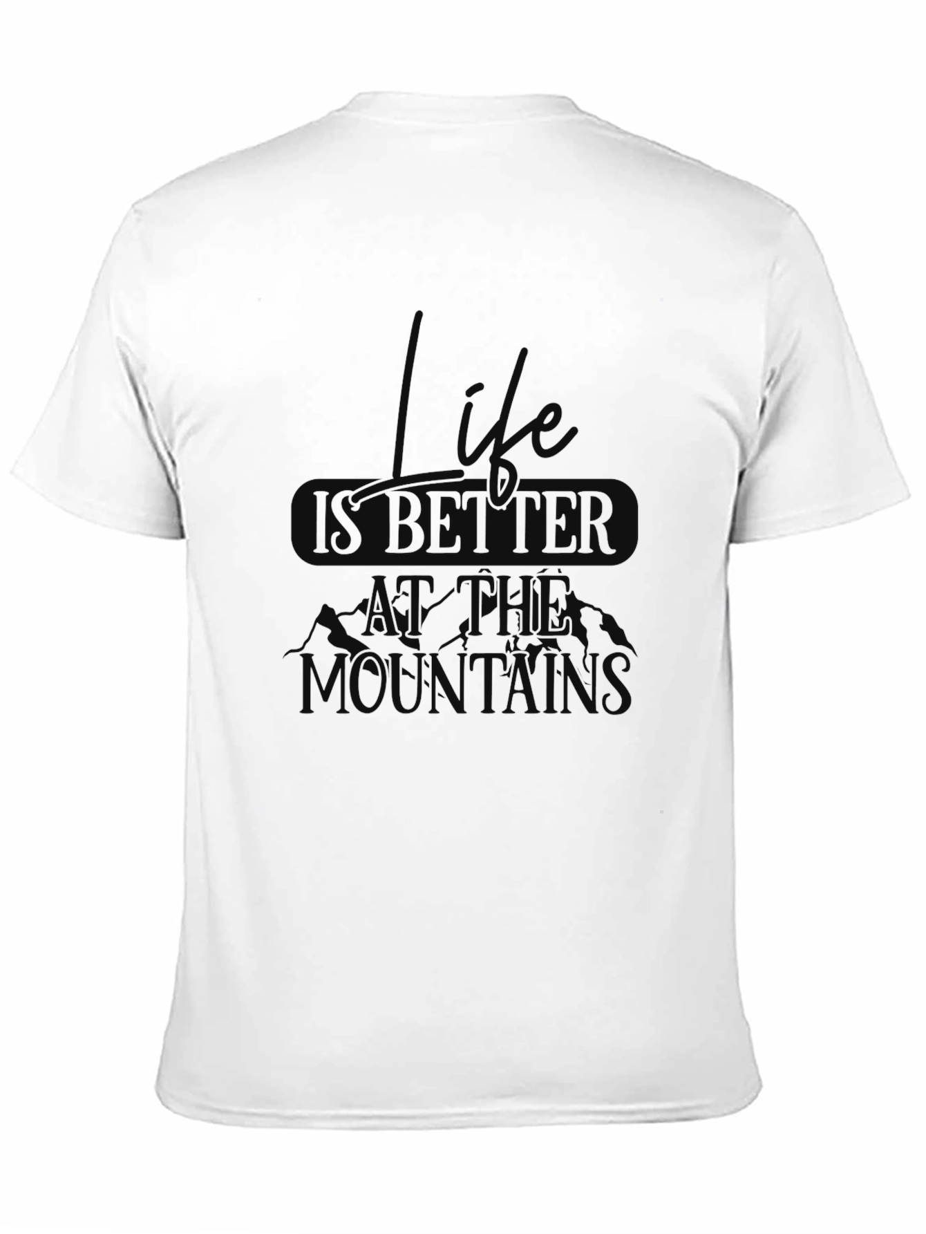 Black Life is Better at the Mountain T-Shirt view 11