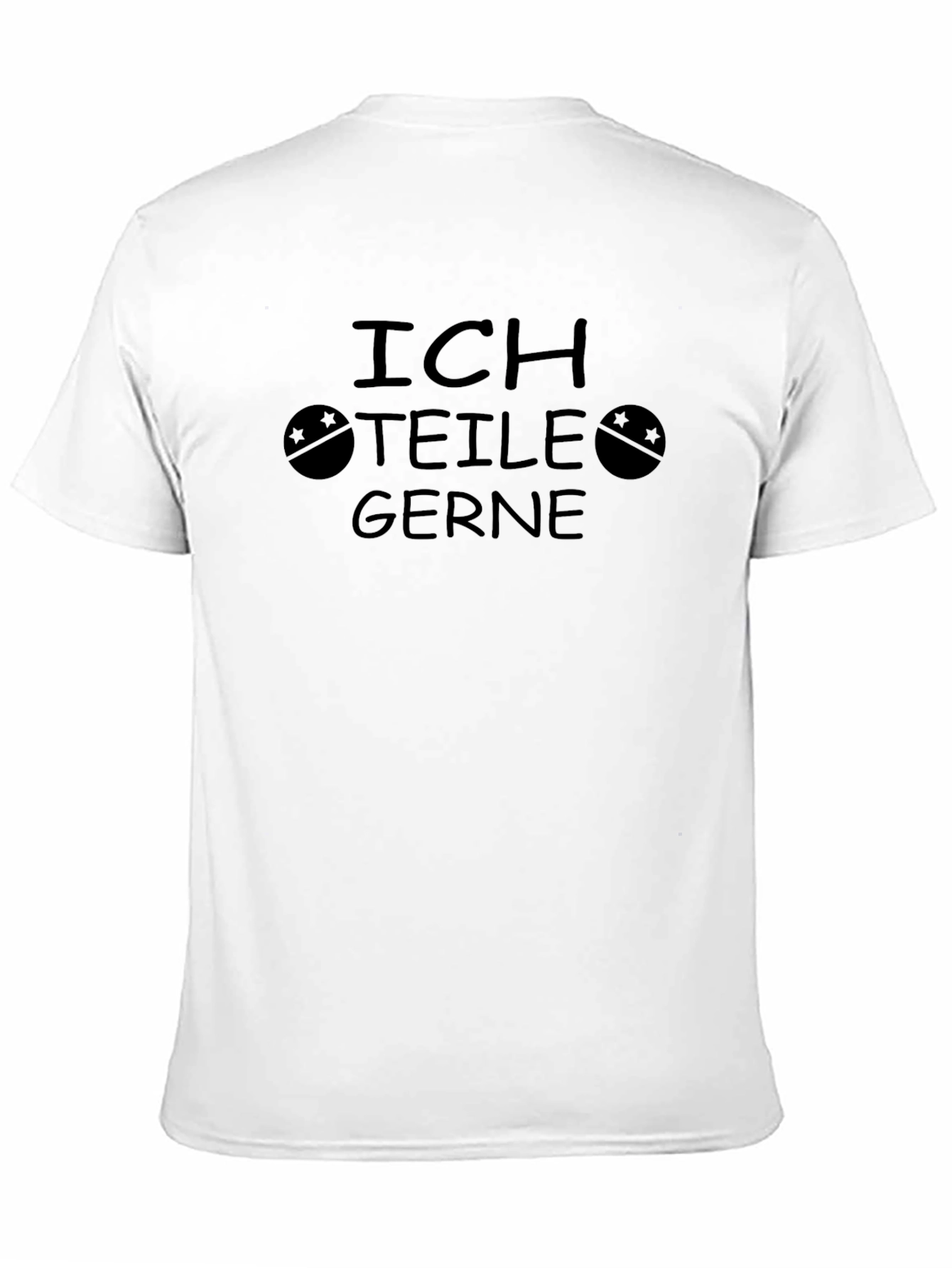 Ich Teile Gerne Graphic Tee - 11