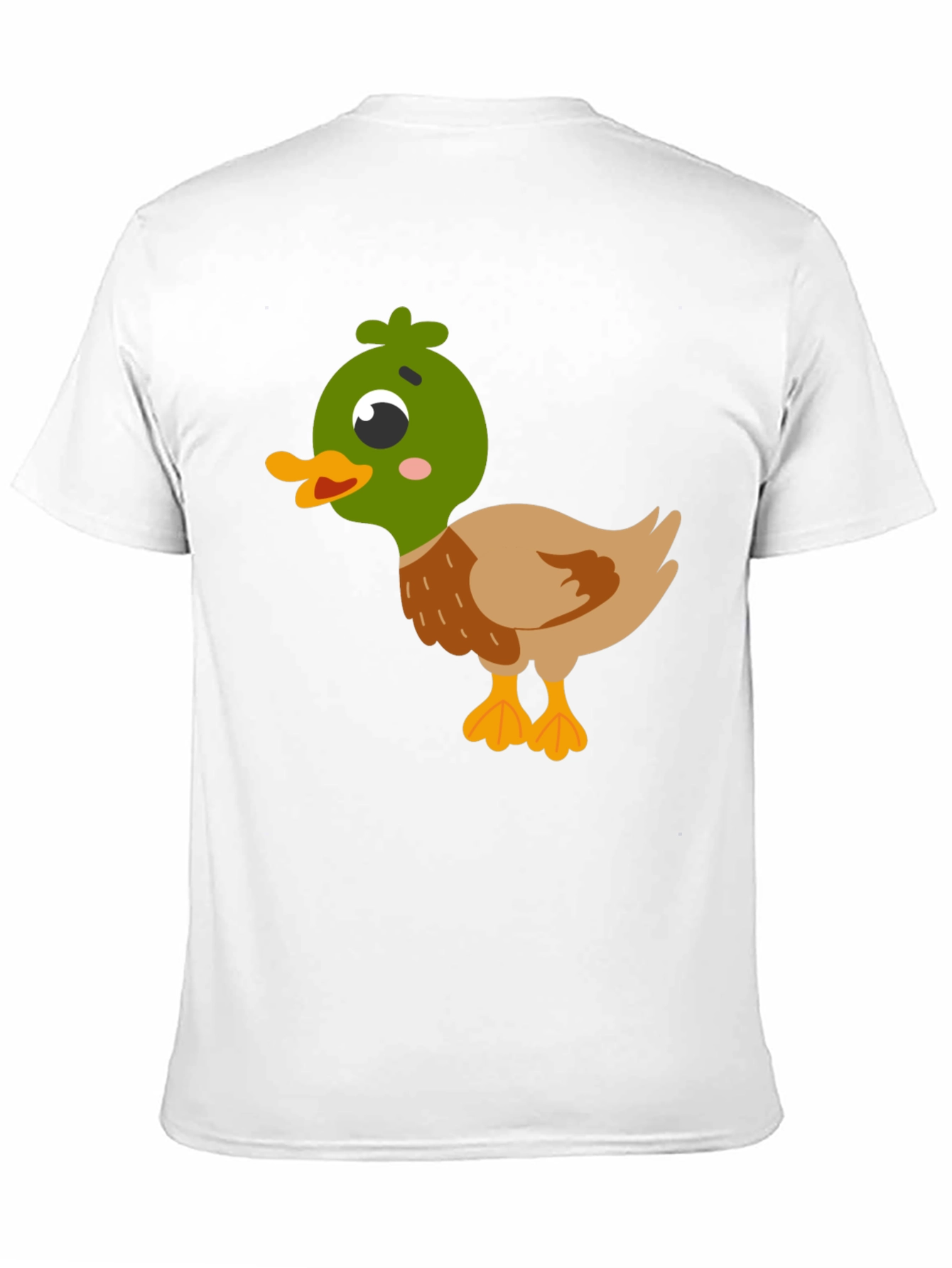 Black Duck Graphic T-Shirt - Cute Cartoon Tee view 11
