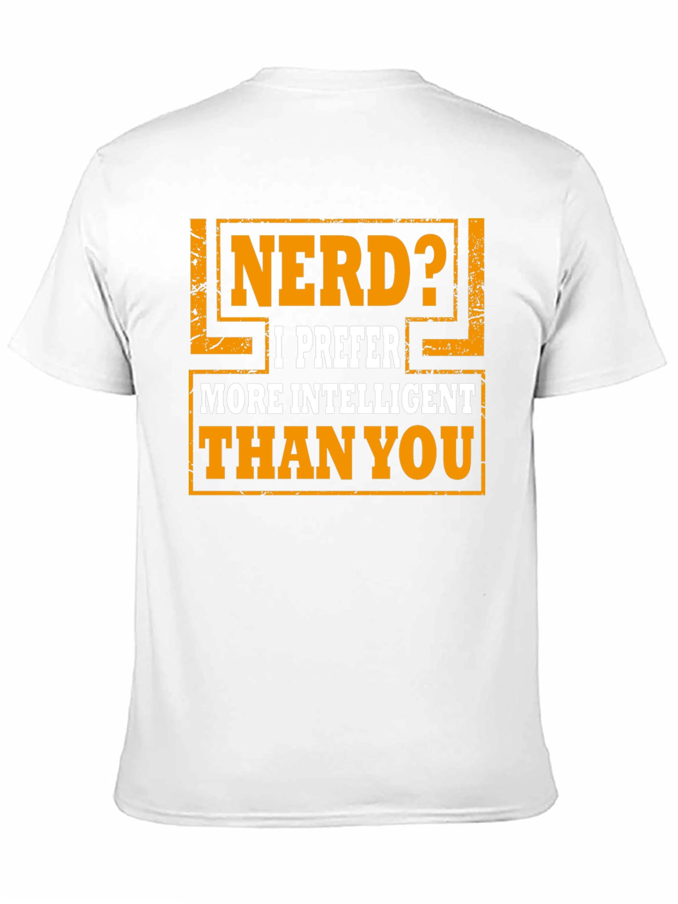 Black Nerd? Intelligent T-Shirt - Funny Graphic Tee view 11