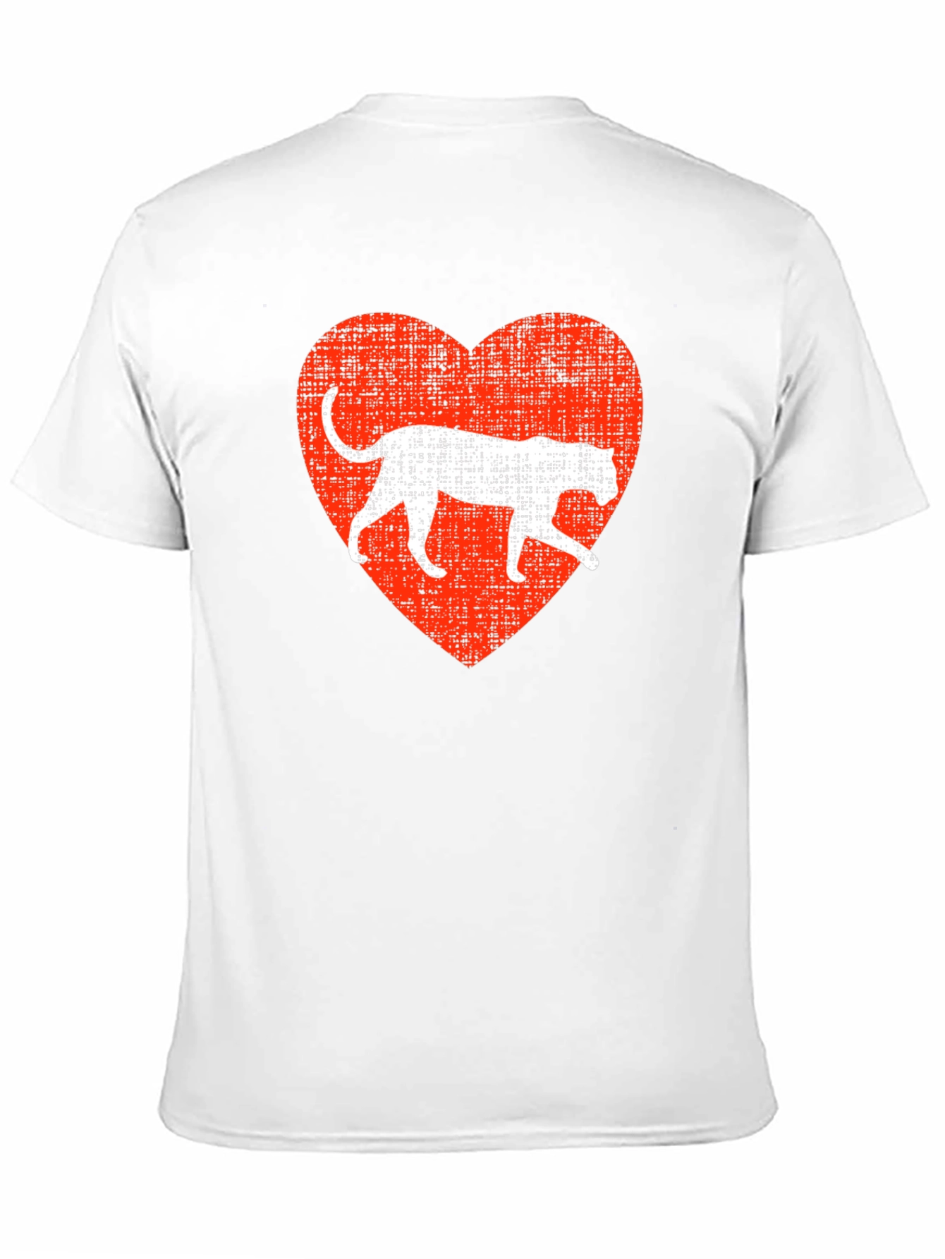 Black Leopard Heart Graphic T-Shirt - Black view 11