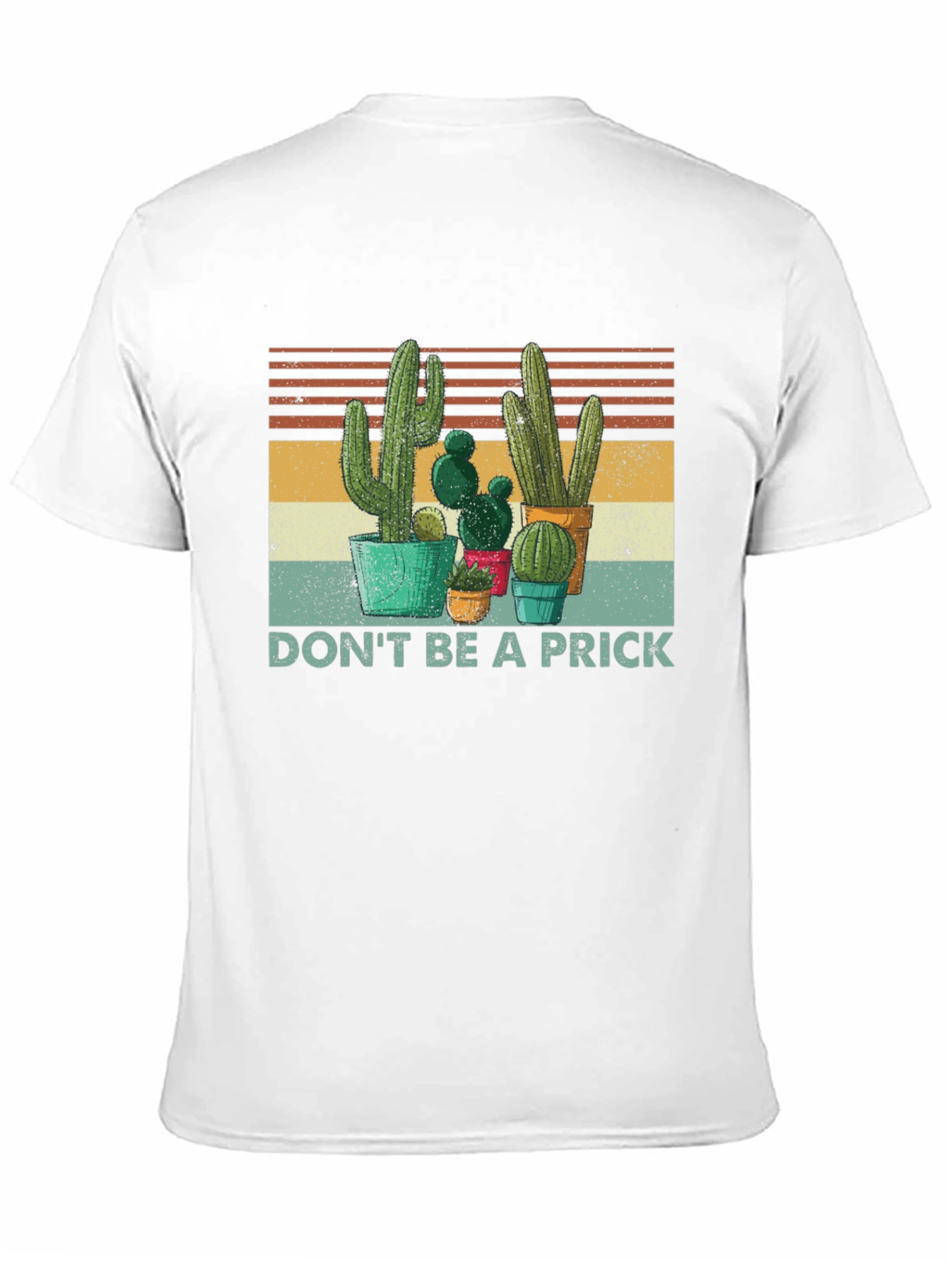 Black Cactus Graphic Tee - Don't Be A Prick T-Shirt view 11