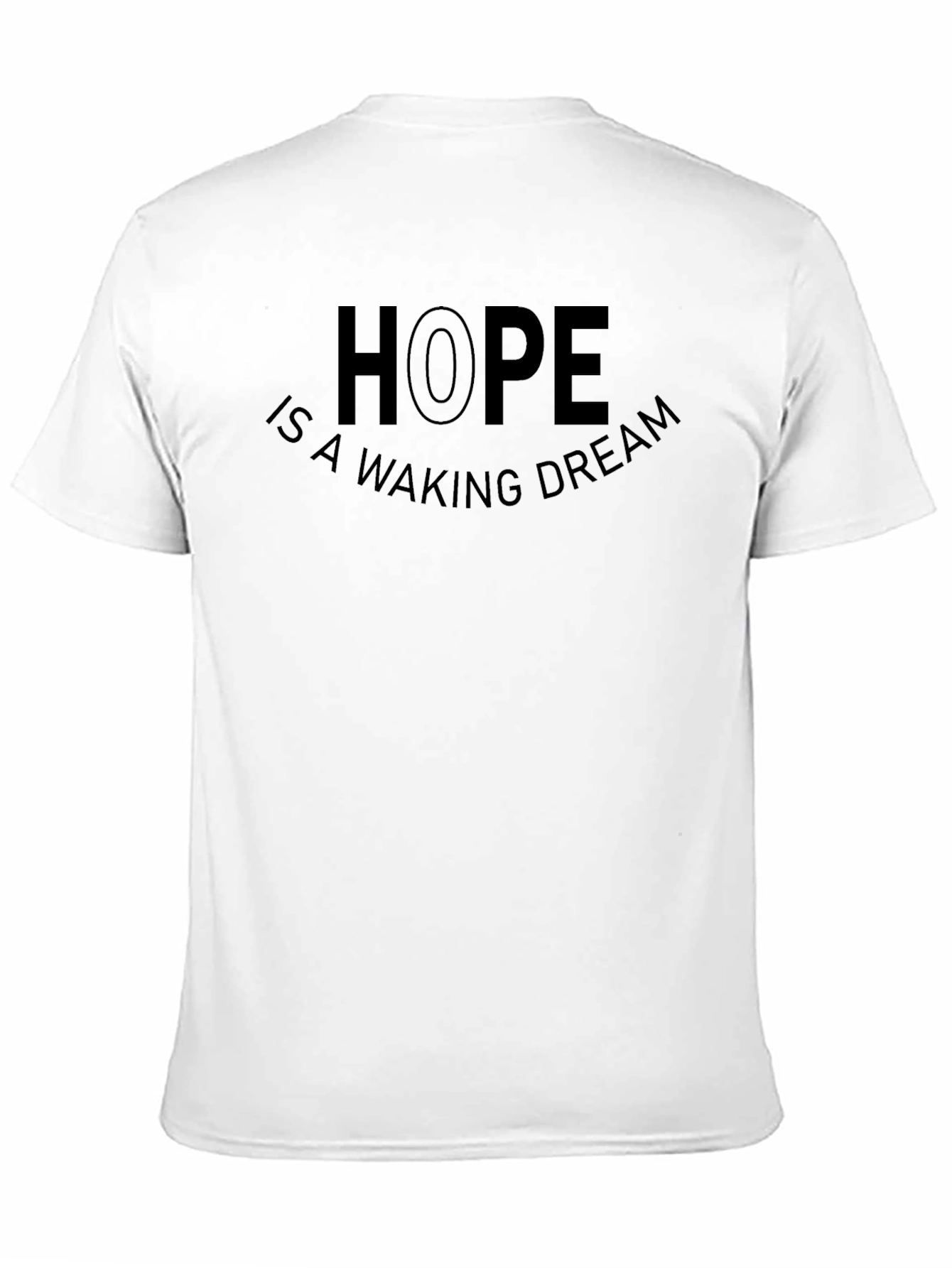Black Hope Waking Dream Graphic Black Tee view 11