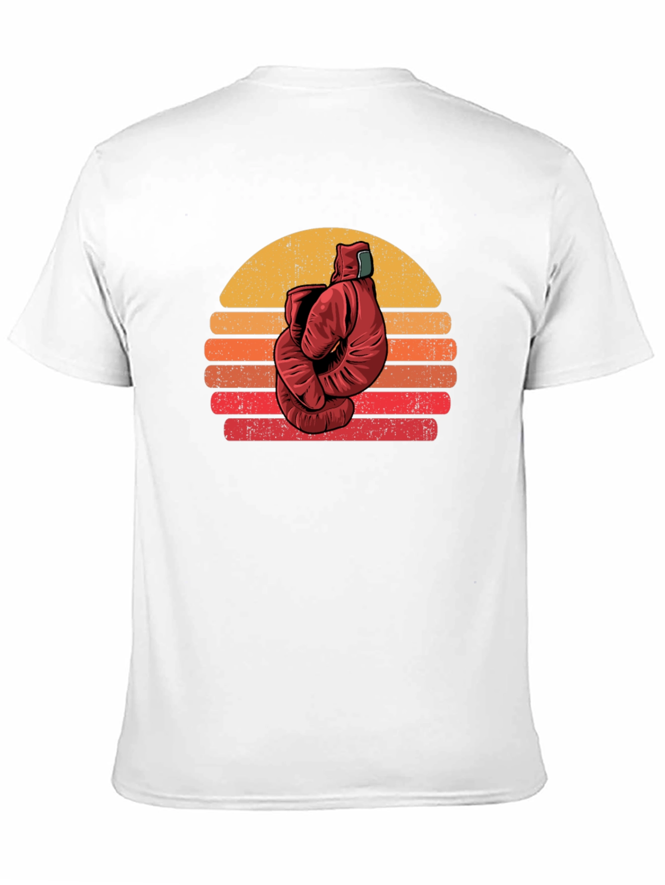 Black Retro Boxing Glove Graphic Tee view 11