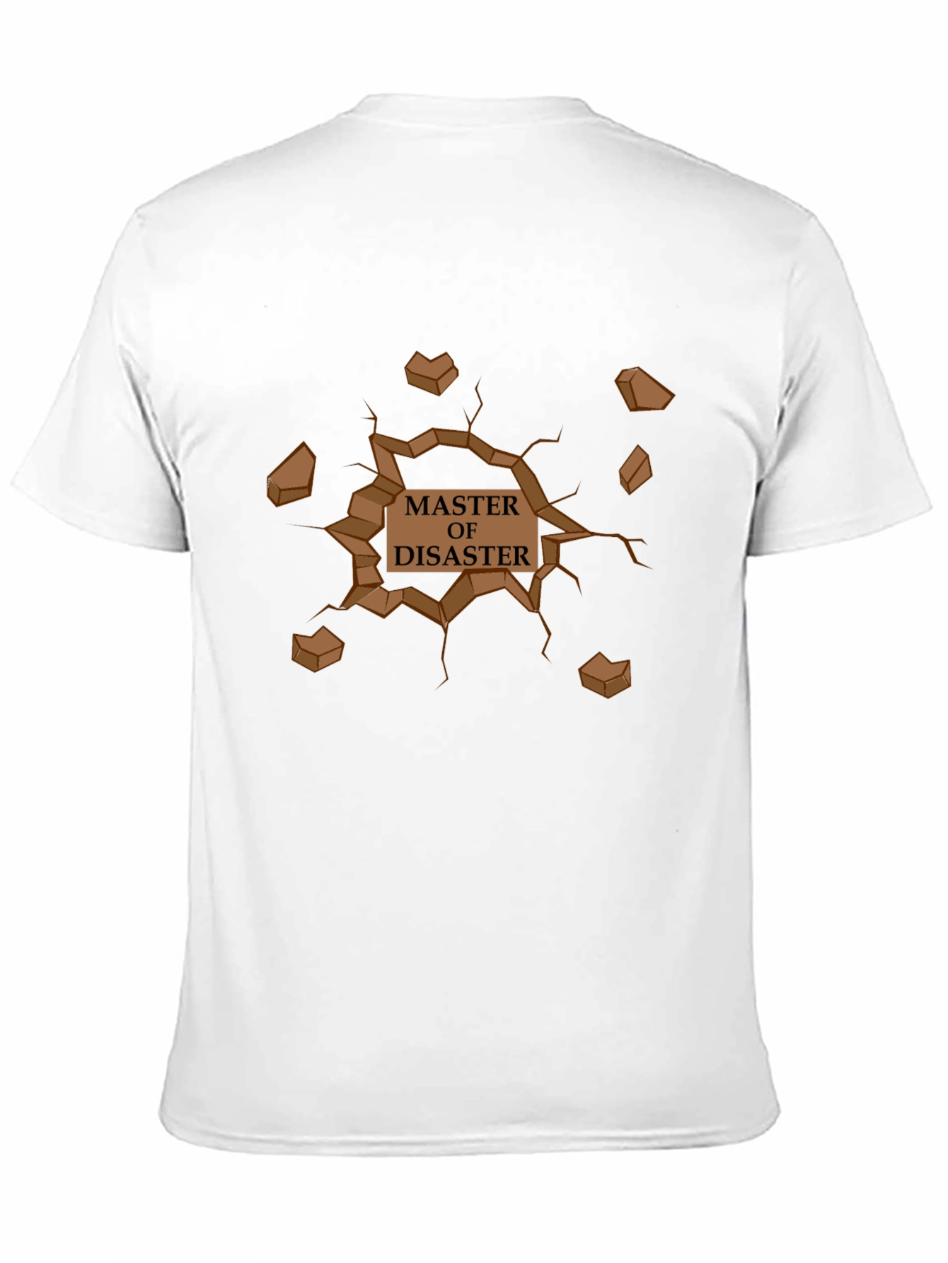 Black Master of Disaster Graphic T-Shirt view 11