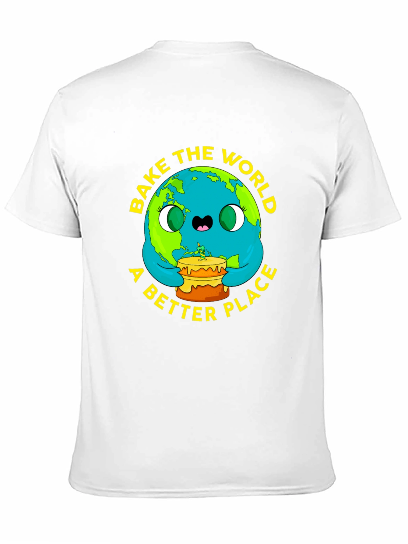 Black Bake the World a Better Place Graphic Tee view 11