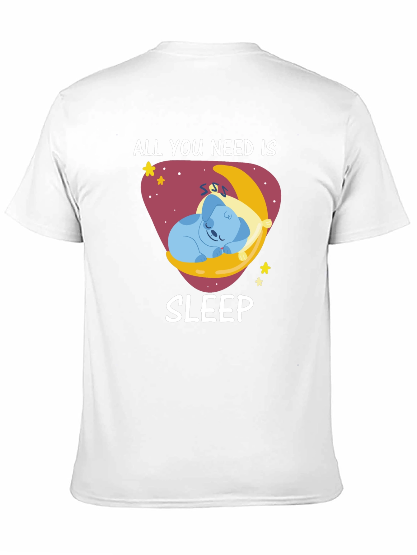 Black All You Need Is Sleep T-Shirt view 11