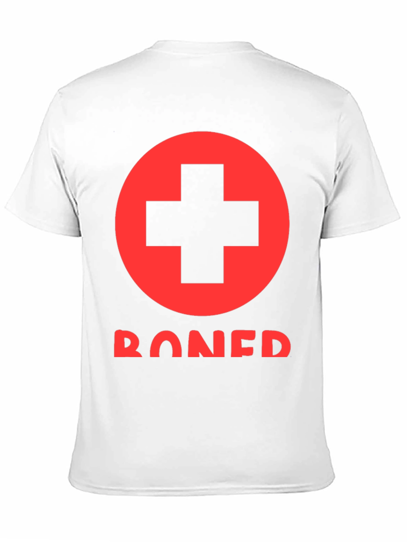 Black BONED Humor Graphic Tee - Black view 11