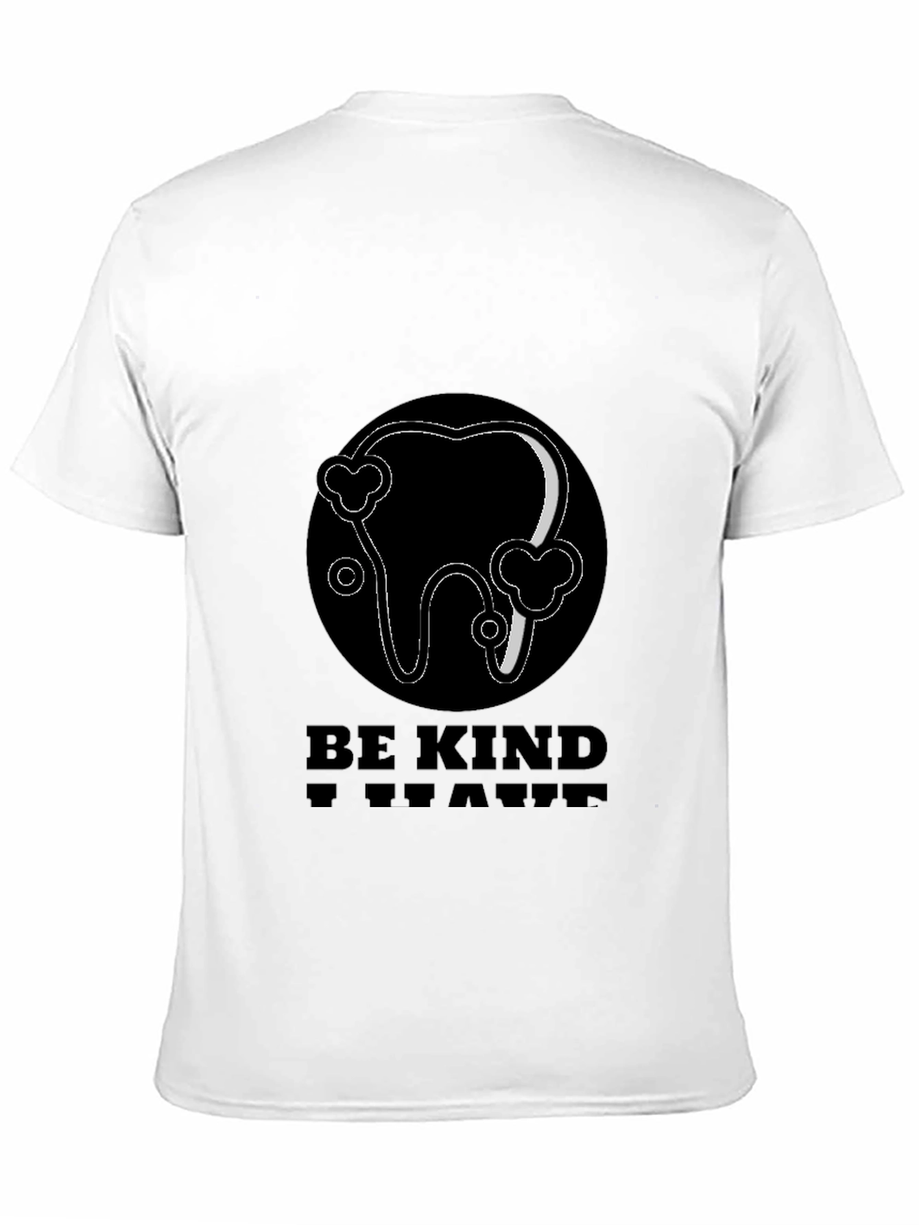 Black Be Kind T-Shirt - Dental Hygiene Graphic Tee view 11
