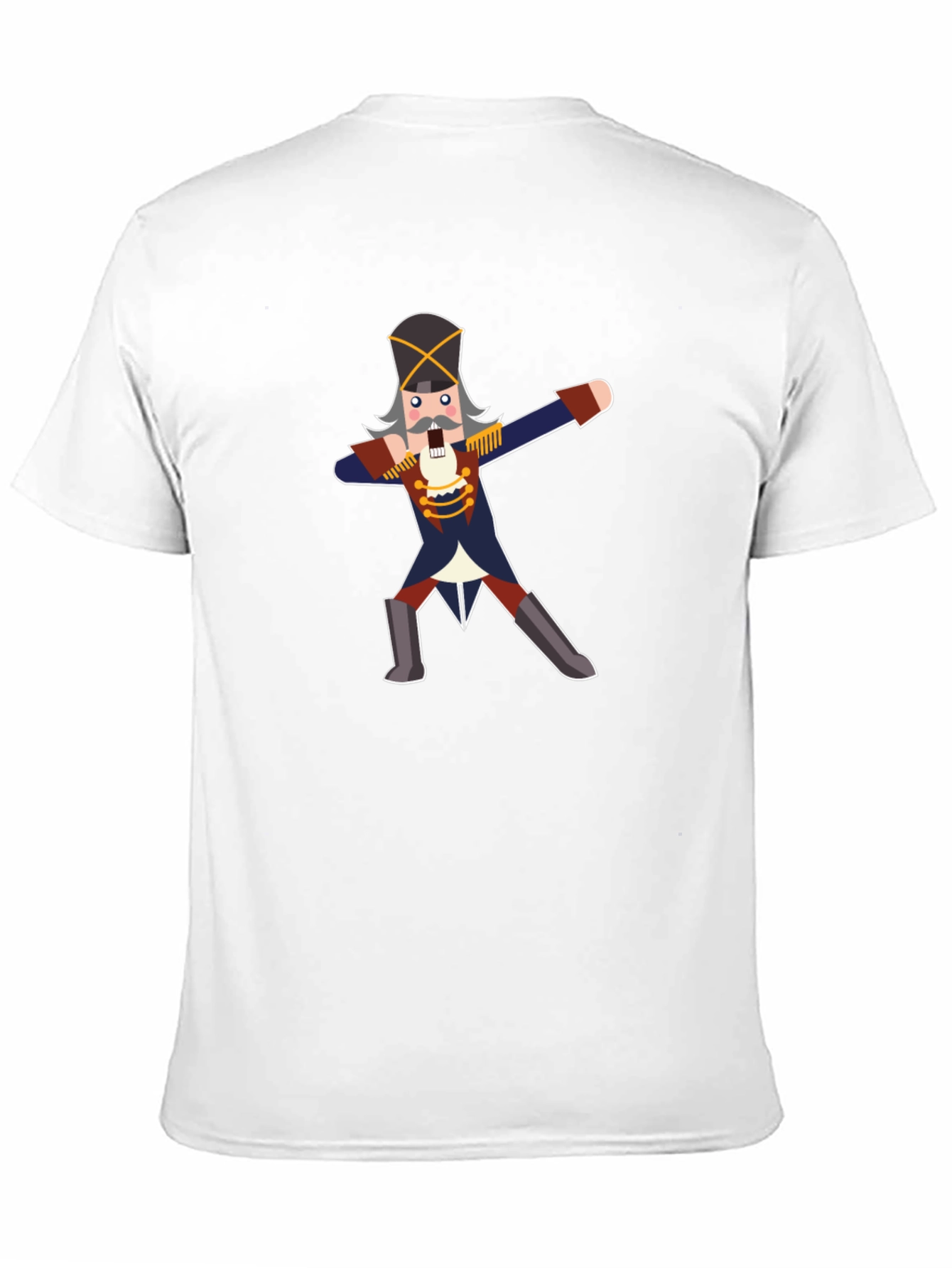 Black Nutcracker Dabbing Graphic T-Shirt view 11