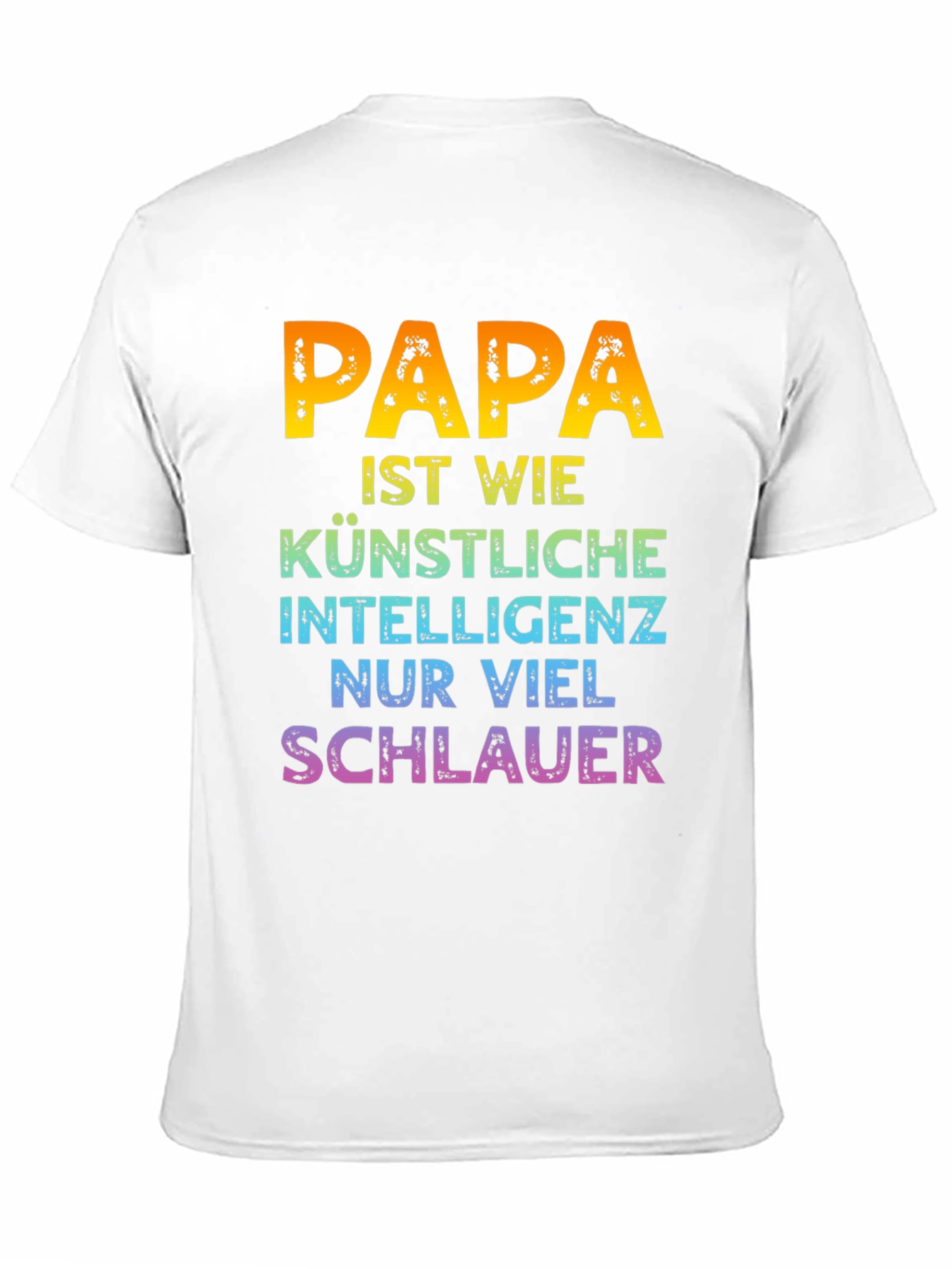 Black Papa is Smart T-Shirt view 11