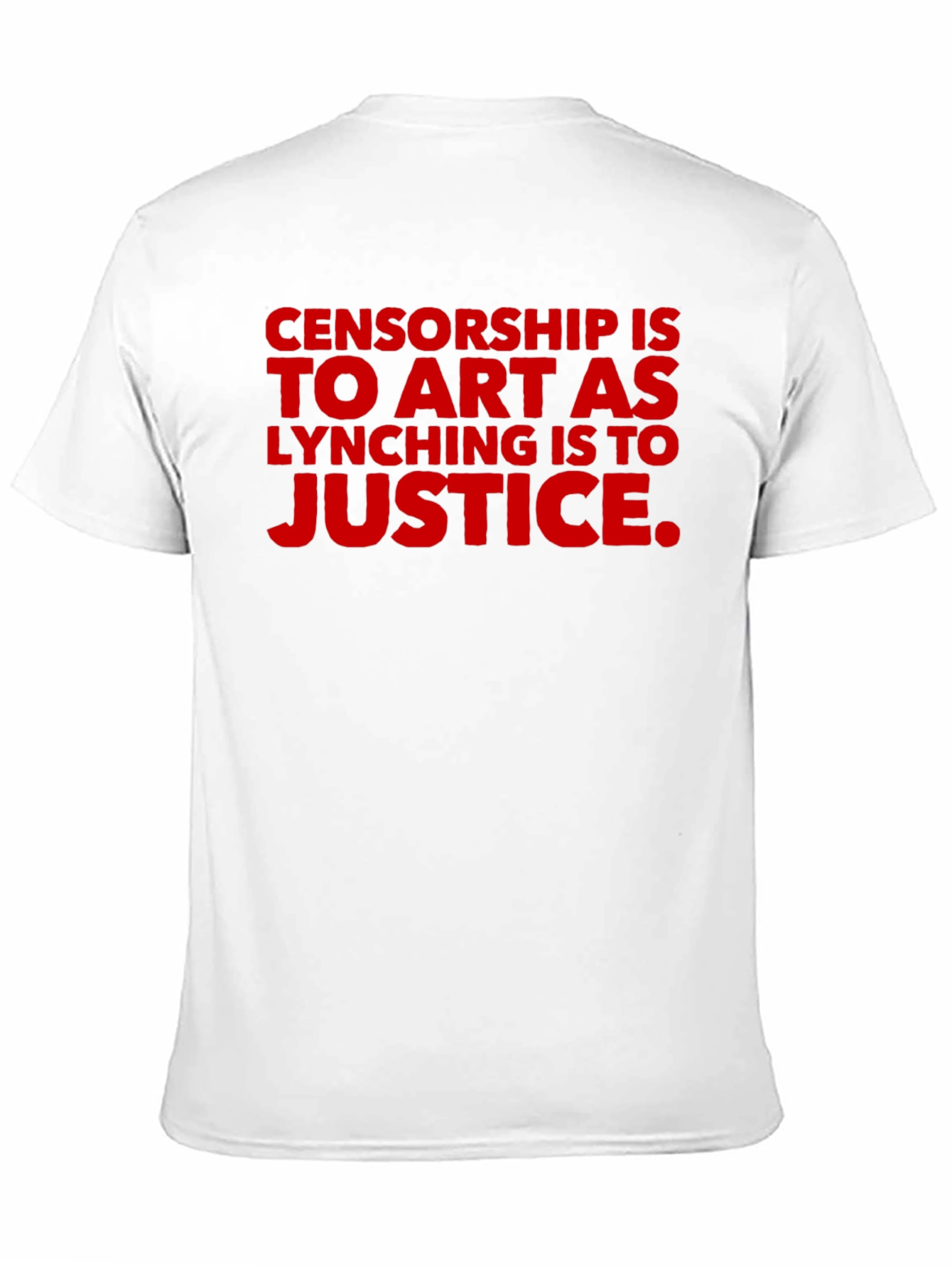 Black Censorship Is to Art T-Shirt view 11
