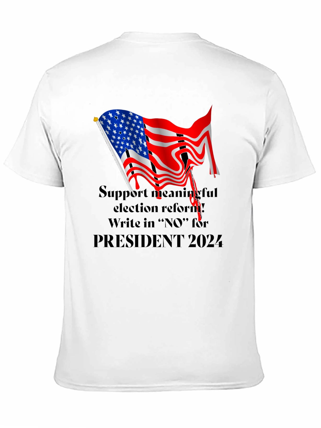 Black Election Reform T-Shirt view 11