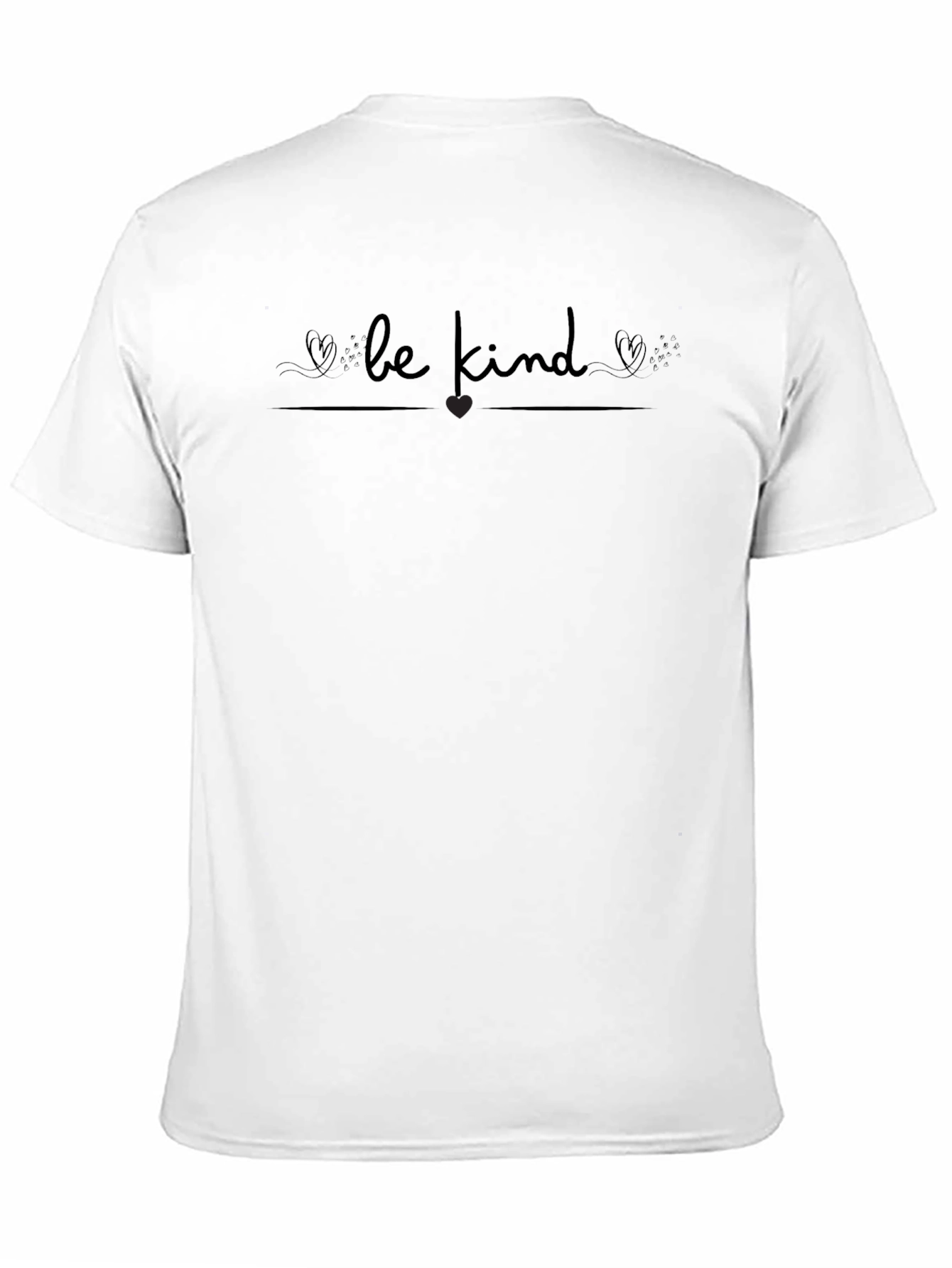 Black Be Kind Graphic Tee - Soft Black T-Shirt view 11