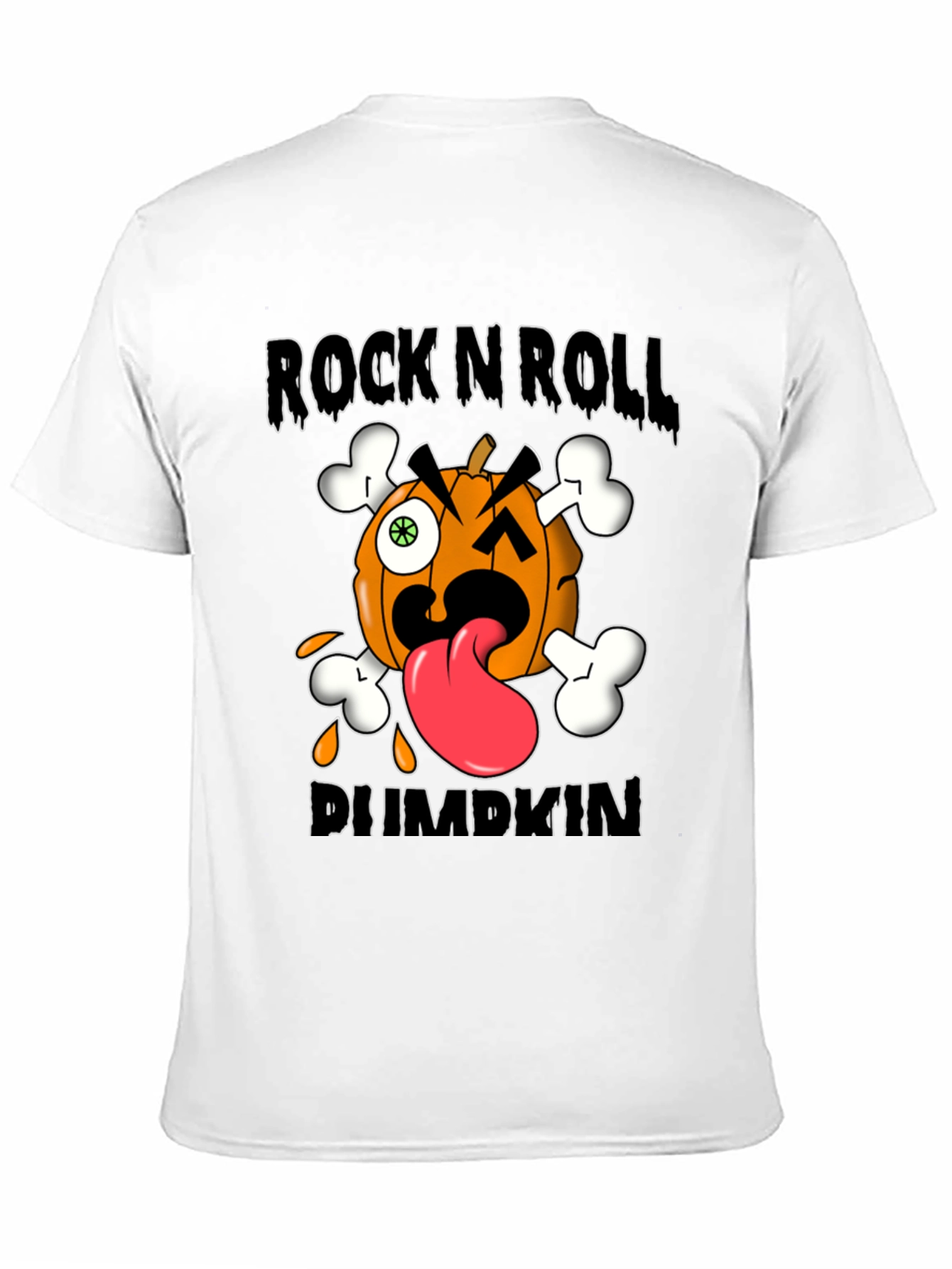 Black Rock N Roll Pumpkin Graphic Tee view 11