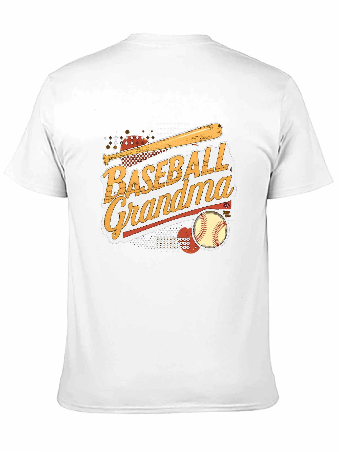 Black Baseball Grandma T-Shirt, Baseball Lover Tee view 11