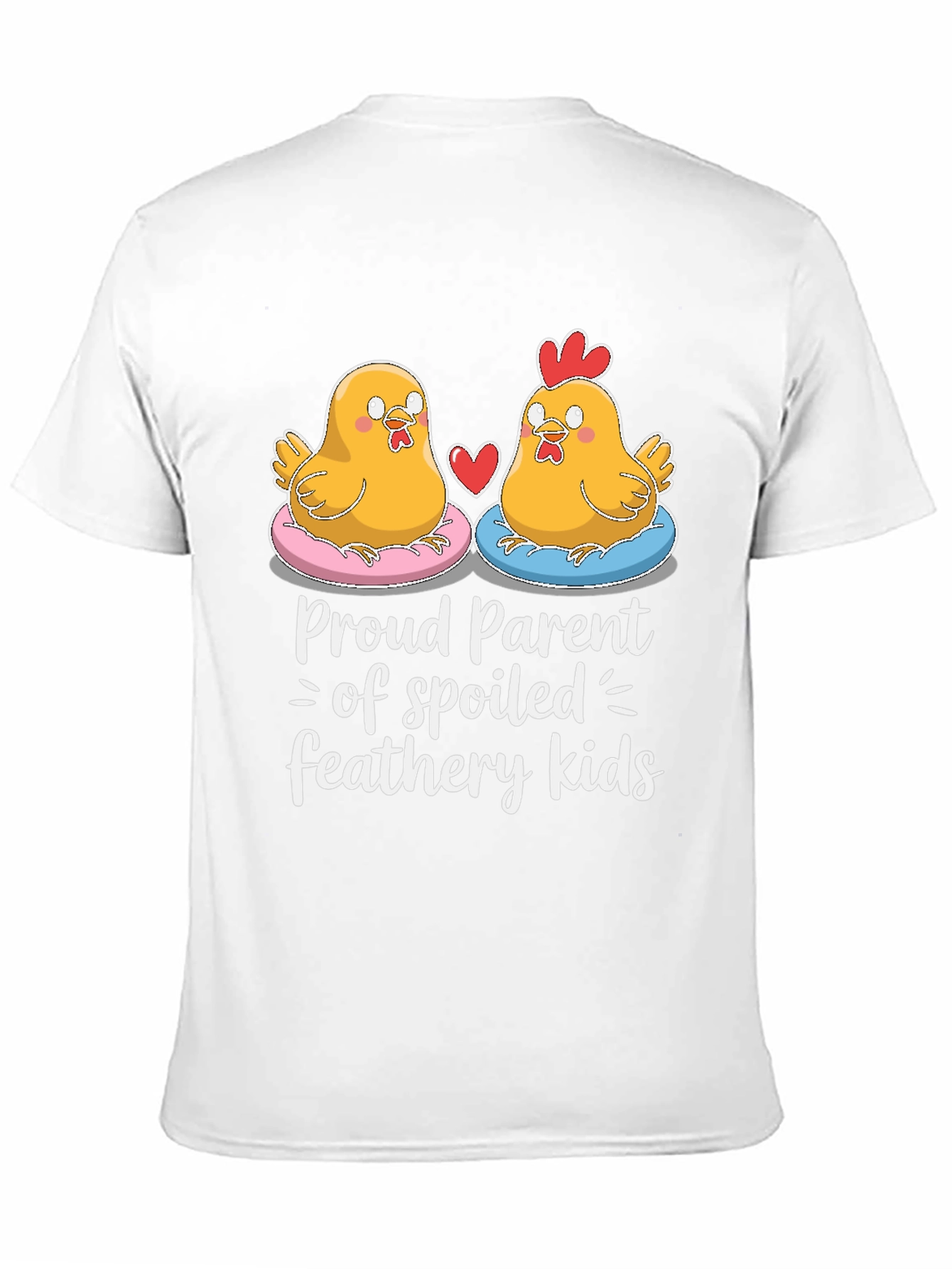 Black Proud Parent Chicken Graphic Tee view 11