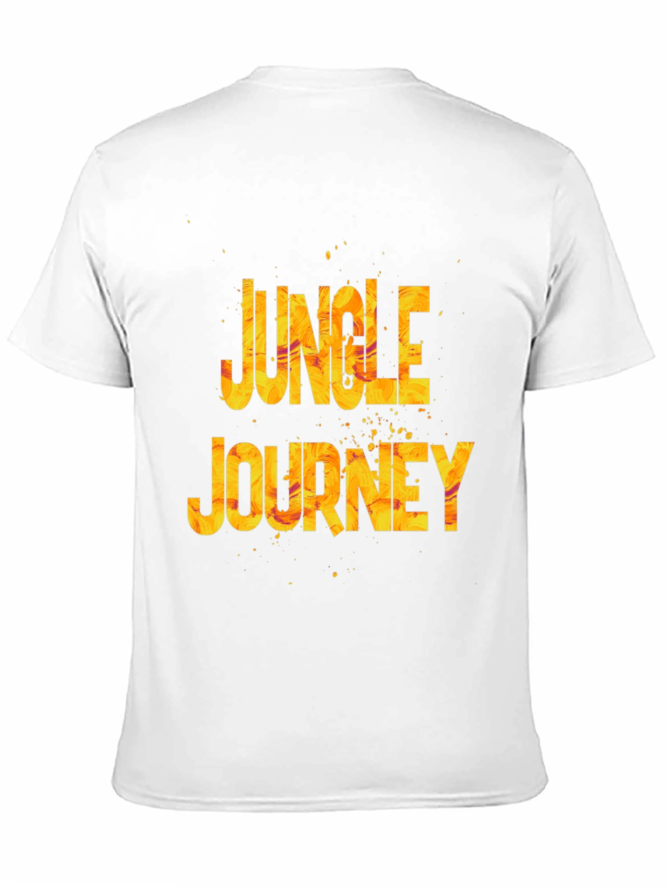 Black Jungle Journey Graphic Tee - Black view 11
