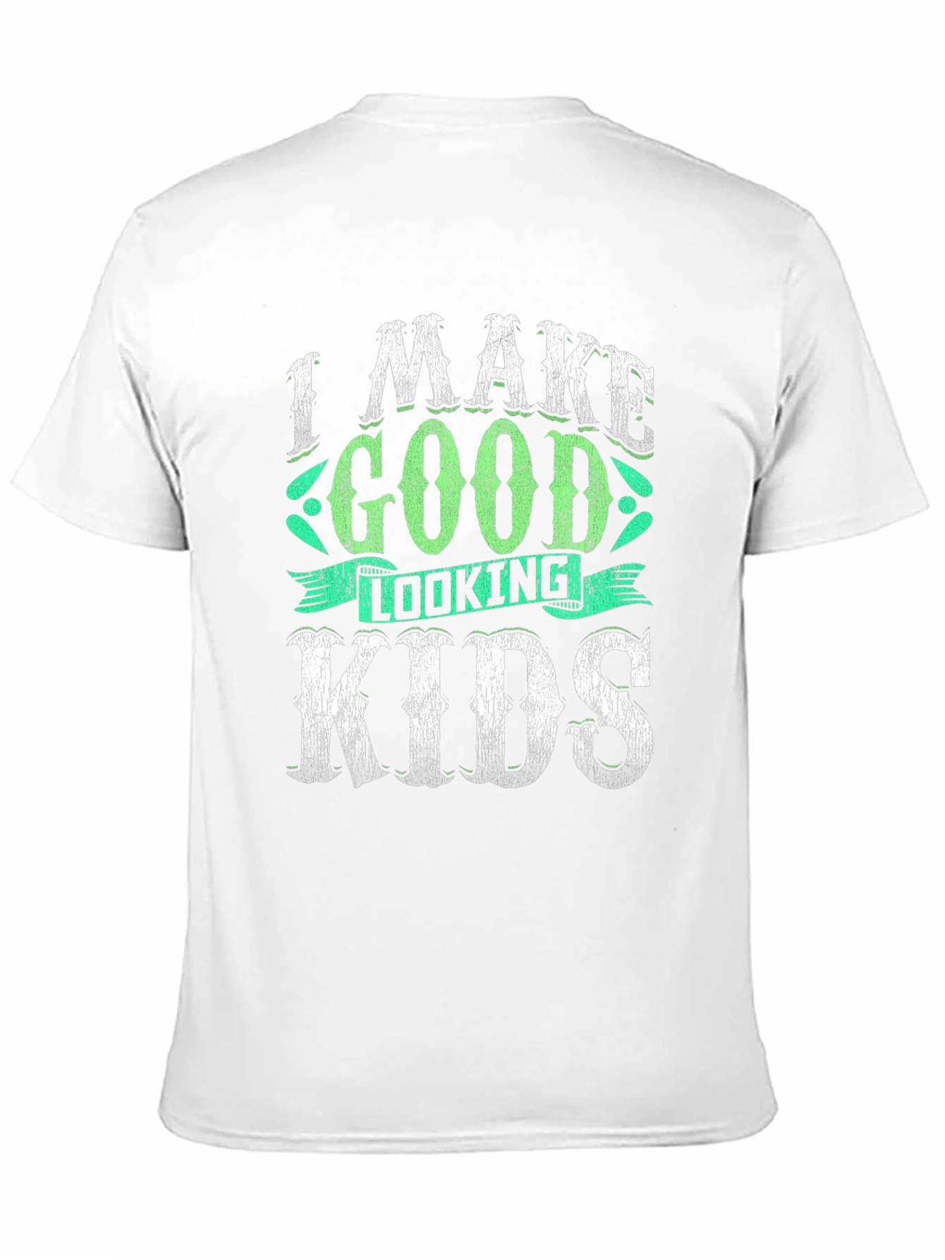 Black I Make Good Looking Kids T-Shirt view 11