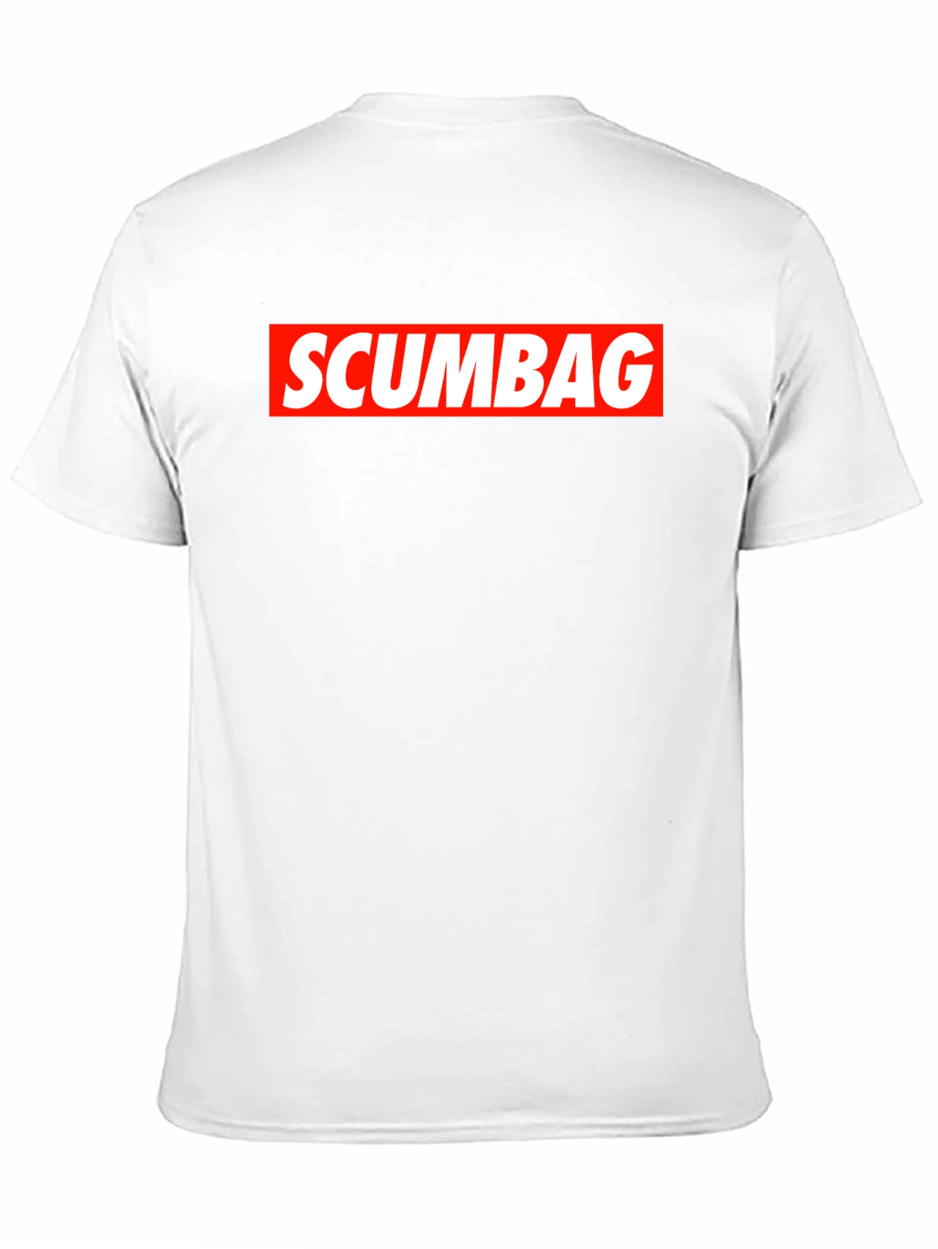 Black Scumbag Graphic Tee - Bold Statement T-Shirt view 11