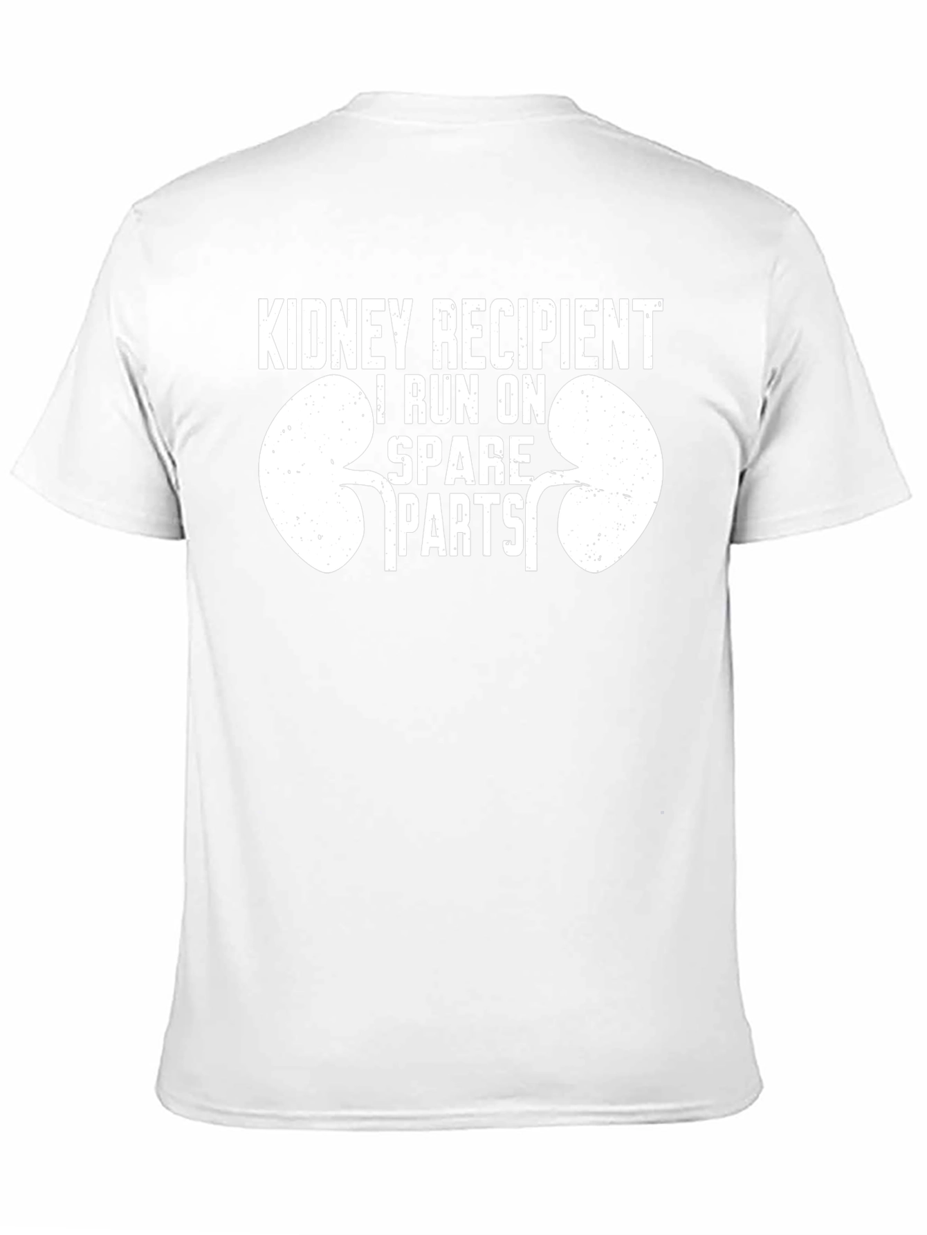 Black Kidney Recipient 'Spare Parts' Graphic T-Shirt view 11
