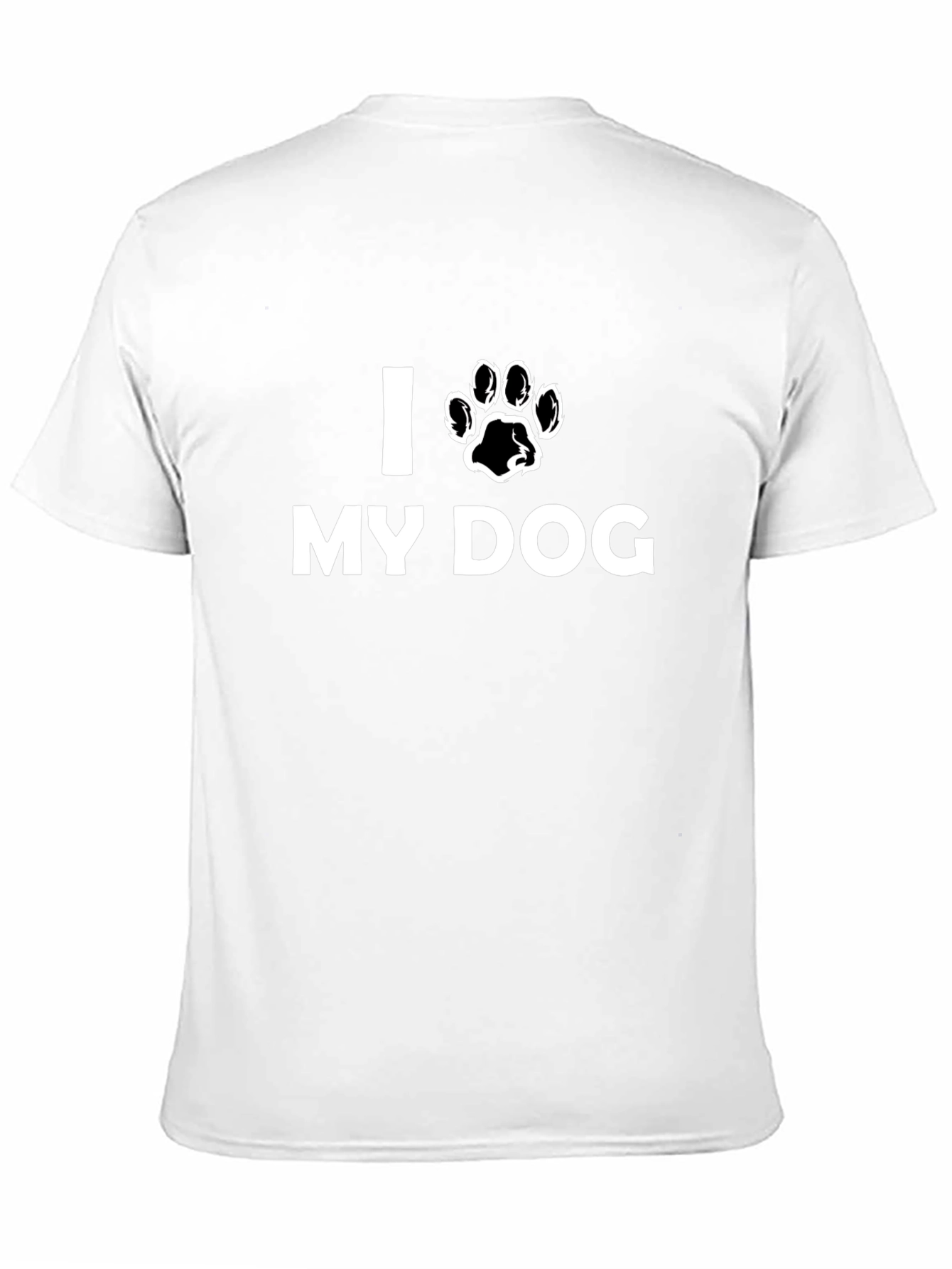 Black I Heart My Dog T-Shirt view 11