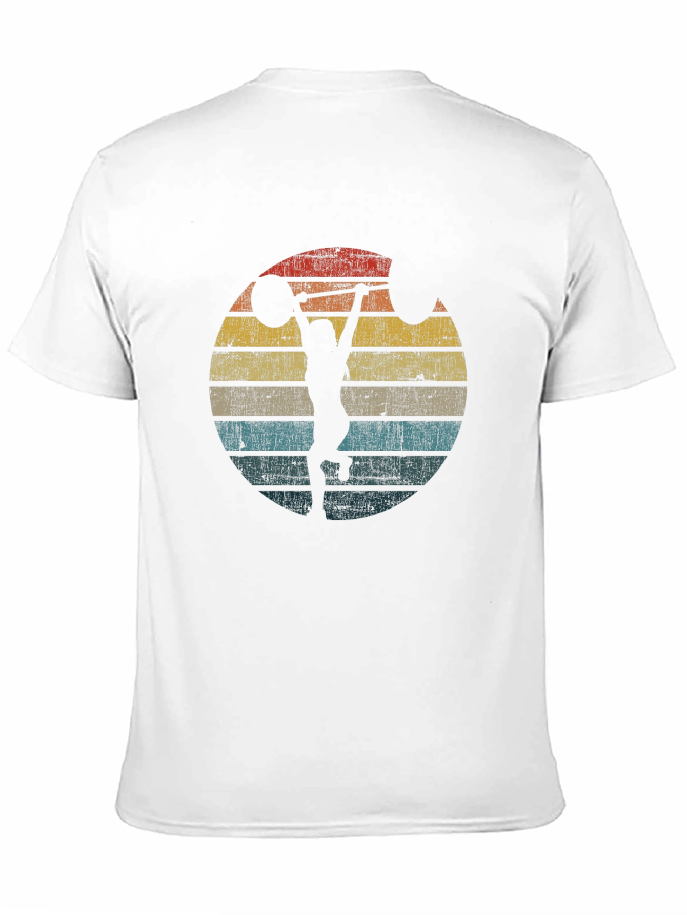 Black Retro Weightlifting T-Shirt - Vintage Style Gym Tee view 11