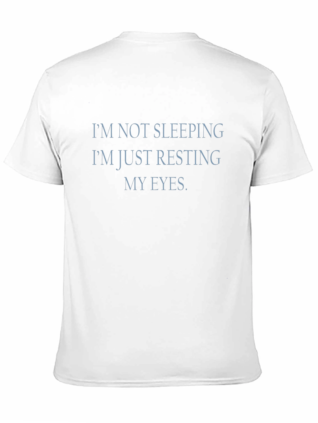 Black Resting My Eyes Funny Graphic T-Shirt view 11