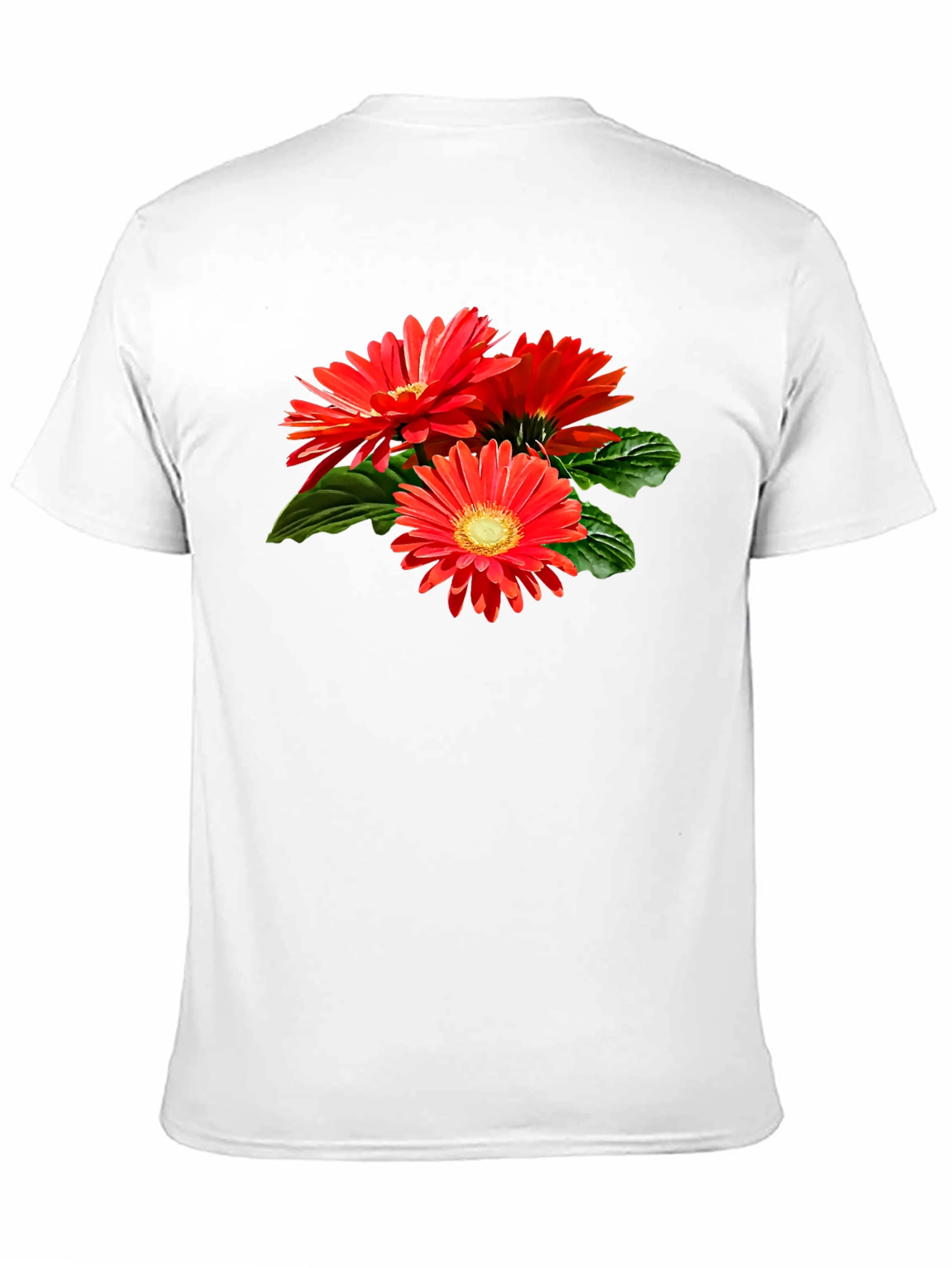 Black Floral Print T-Shirt - Stylish Graphic Tee view 11