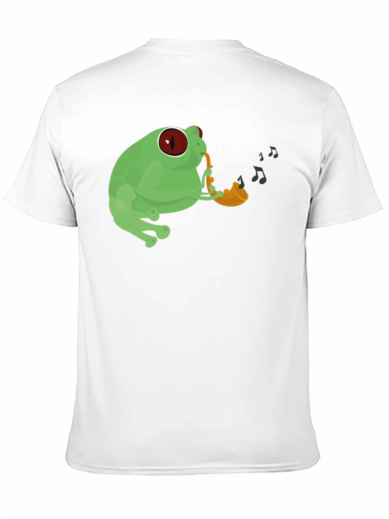 Black Frog Saxophone Graphic Tee view 11