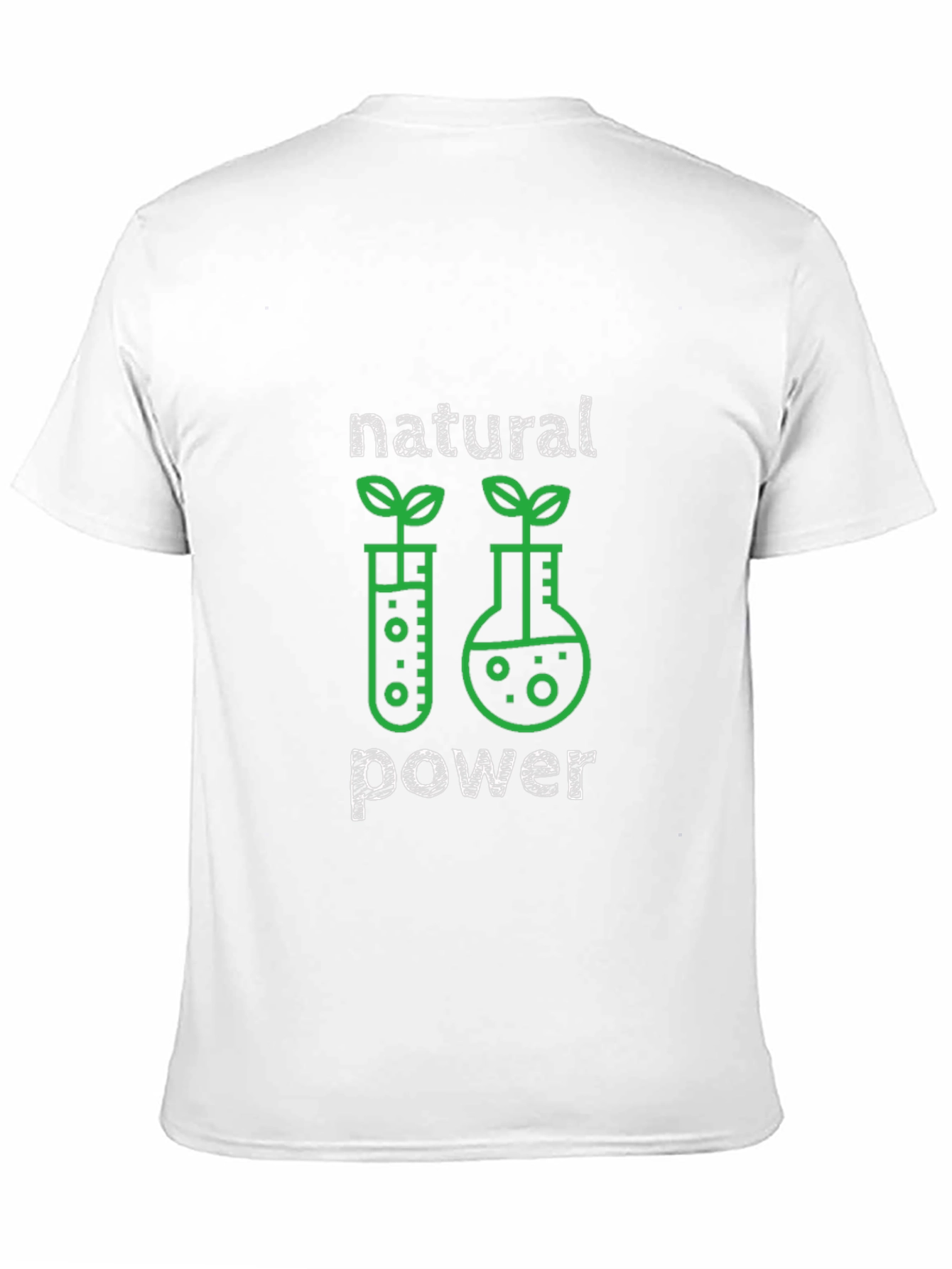 Black Natural Power Graphic Tee - Black T-Shirt view 11