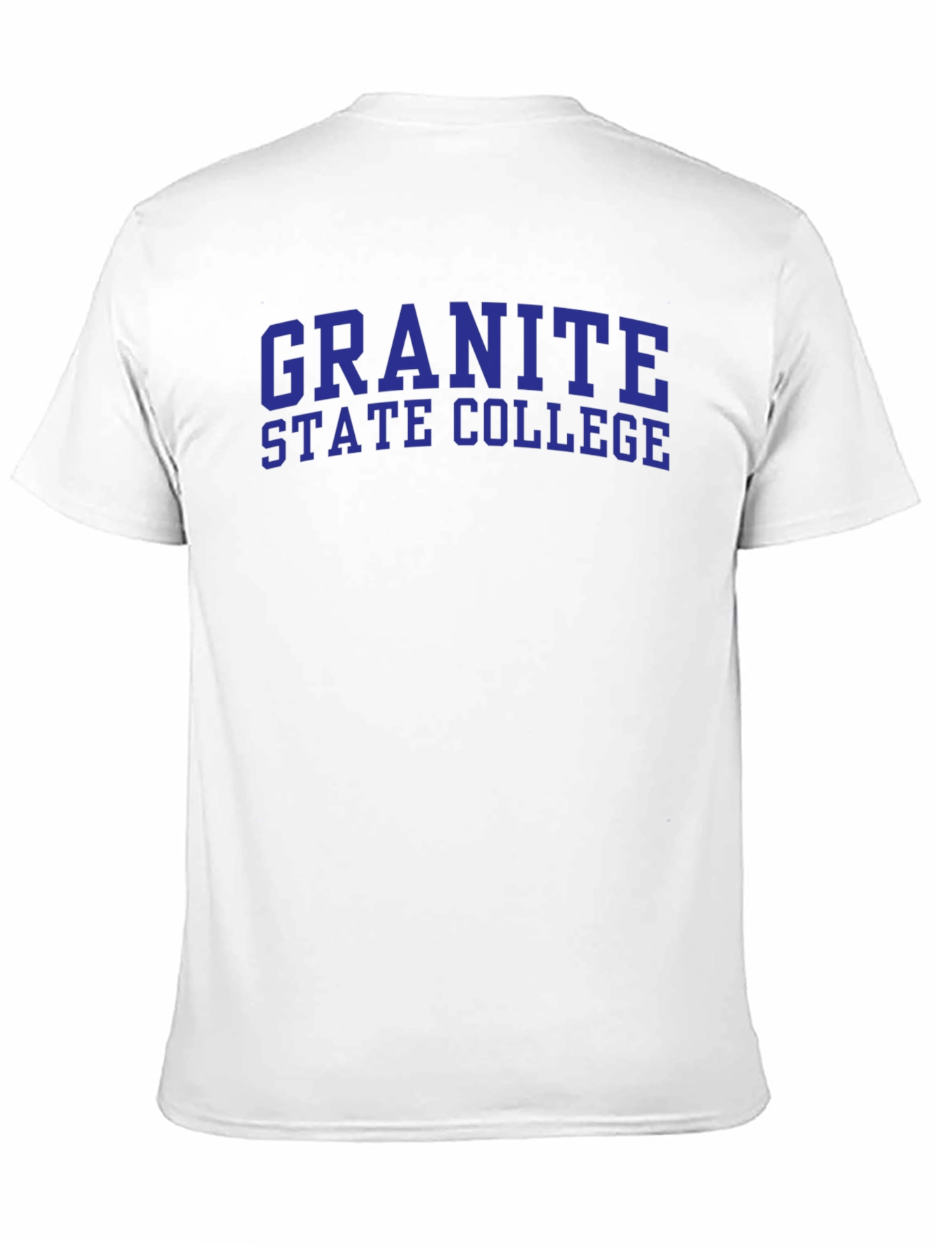 Black Granite State College Black T-Shirt view 11