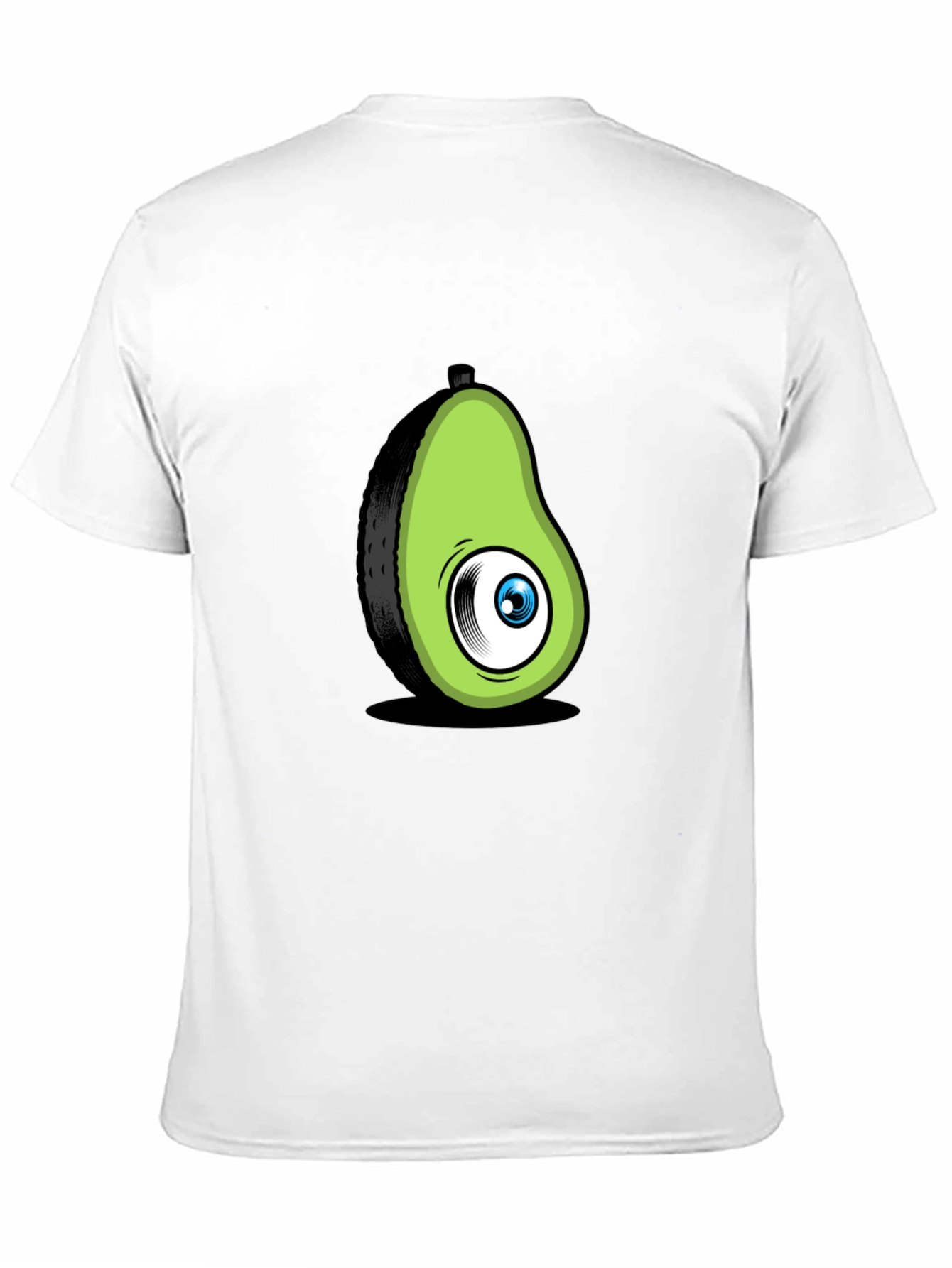 Black Avocado Eye Black T-Shirt Funny Graphic Tee view 11